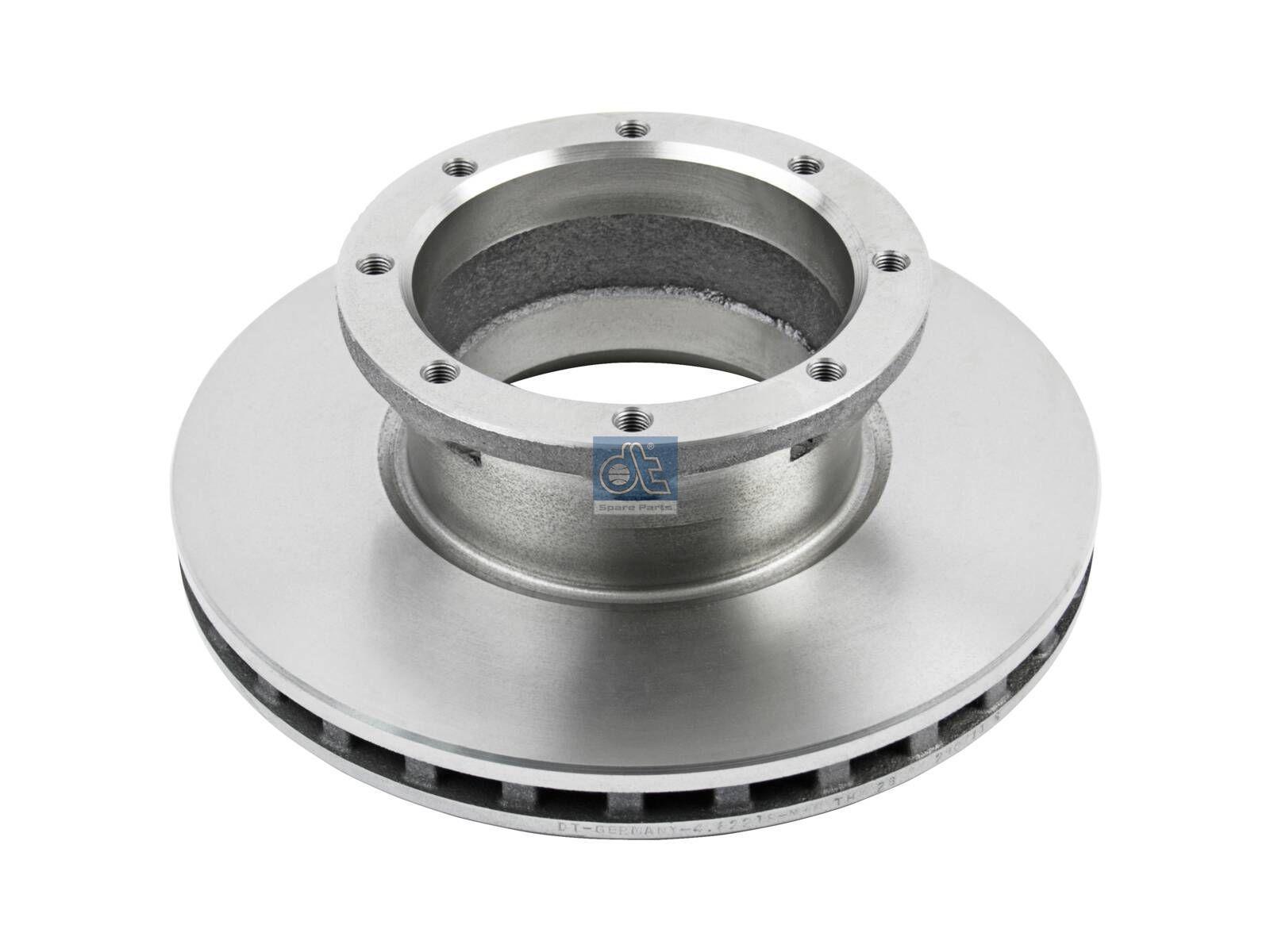 DT Spare Parts 4.62218 Bremsscheibe, D: 335 mm, 8 bores, P: 177 mm, M12 x 1,5, d: 152 mm, H: 111 mm, S: 34 mm, s: 28 mm passend für Mercedes-Benz