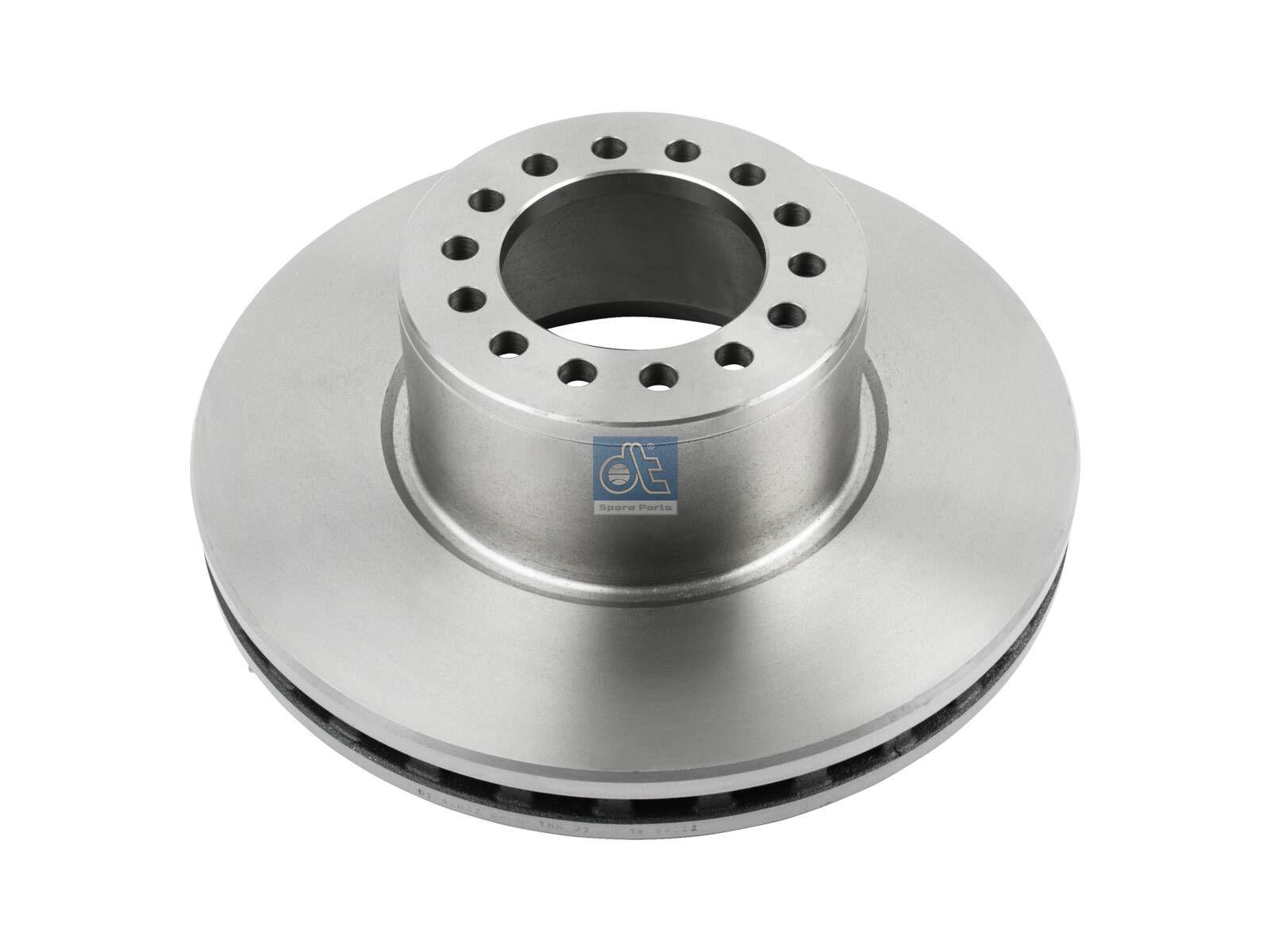 DT Spare Parts 4.62219 Bremsscheibe, D: 377 mm, 14 bores, b: 14,5 mm, P: 138 mm, d: 105,6 mm, H: 134 mm, S: 45 mm, s: 37 mm passend für Mercedes-Benz