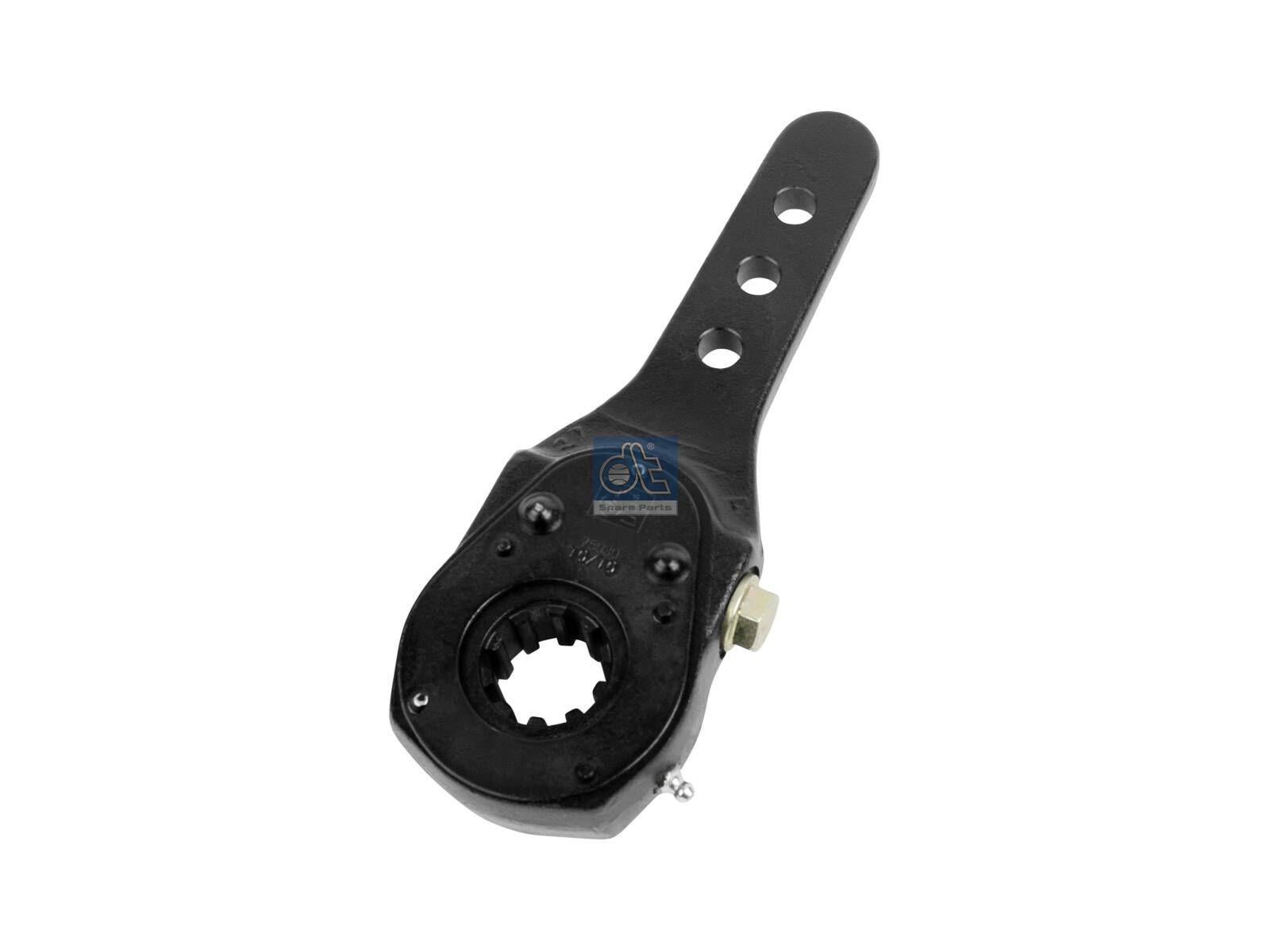 DT Spare Parts 4.62220 Gestängesteller, manuell, SAE 1 1/2'' 10, 3 bores, b: 14 mm, Lb1: 120 mm, Lb2: 150 mm, Lb3: 180 mm, 10 teeth passend für Multimarken