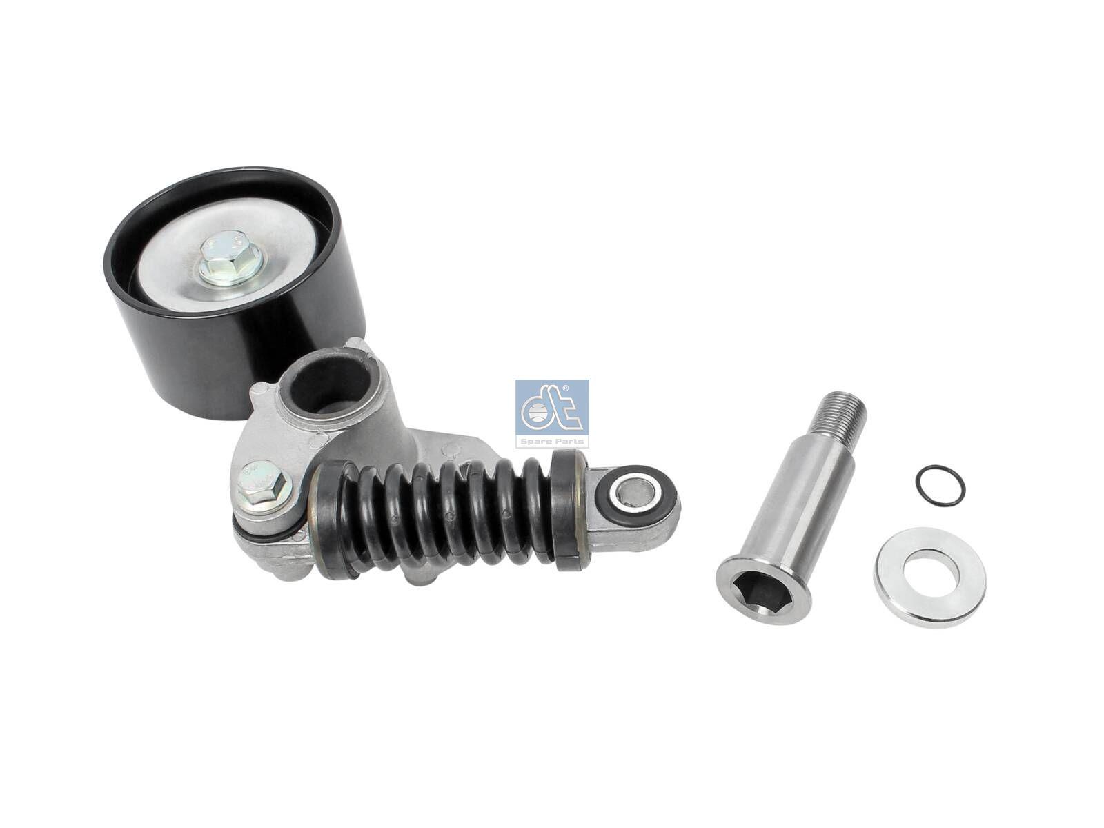 DT Spare Parts 4.62702 Riemenspanner, mit Stahl-Rolle, D: 80 mm, W: 48 mm passend für Mercedes-Benz