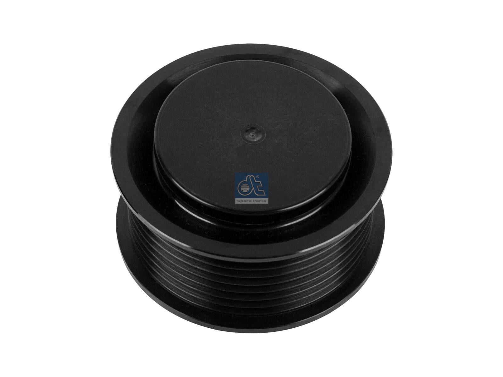 DT Spare Parts 4.62704 Riemenscheibe, M16 x 1,5, DP: 71,4 mm, W: 44 mm, 8 grooves passend für Mercedes-Benz