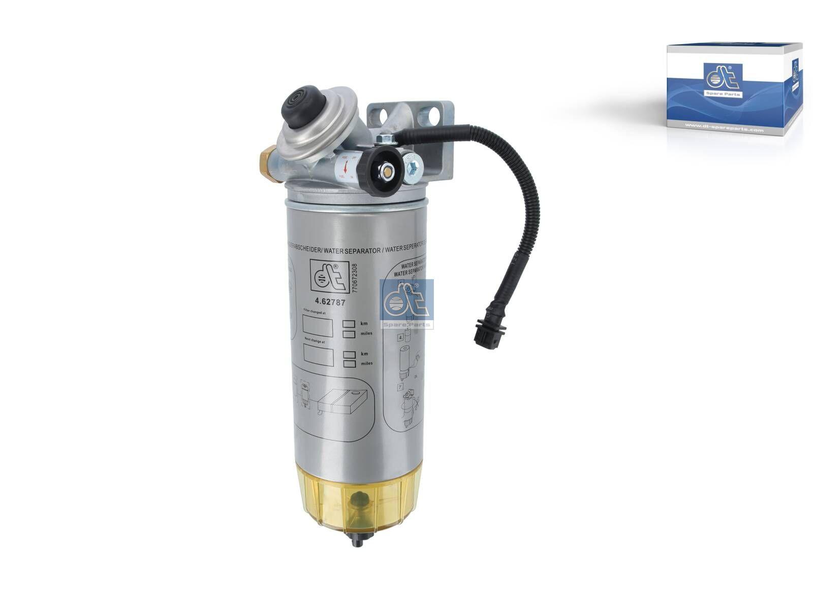 DT Spare Parts 4.62787 Wasserabscheider, komplett, beheizt, D: 108 mm, 1 x 14 UNS 2B" passend für Mercedes-Benz