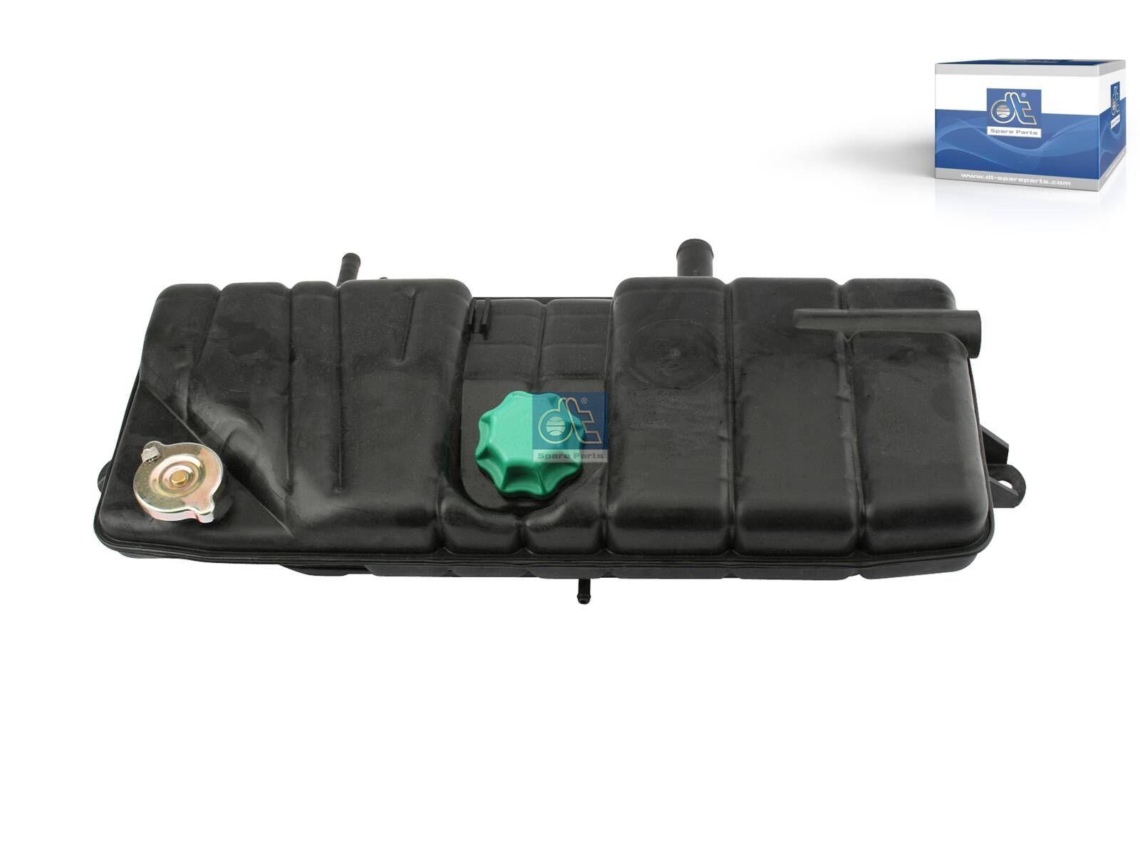 DT Spare Parts 4.62815 Ausdehnungsgefäß, mit Deckeln, ohne Sensor, 11,4 l, L: 588 mm, W: 231 mm, T: 153 mm passend für Mercedes-Benz