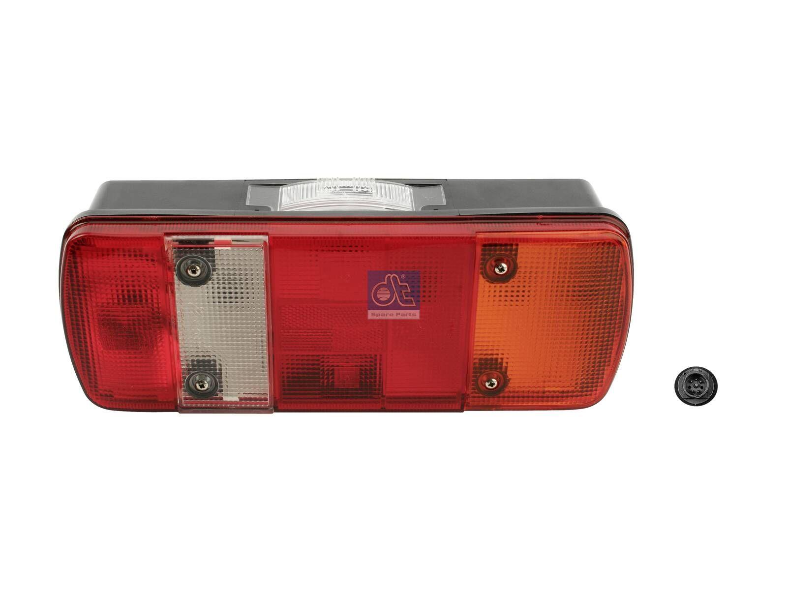 DT Spare Parts 4.62821 Rückleuchte, links, 24 V, Lb: 152 mm, L: 340 mm, H: 130 mm passend für Mercedes-Benz