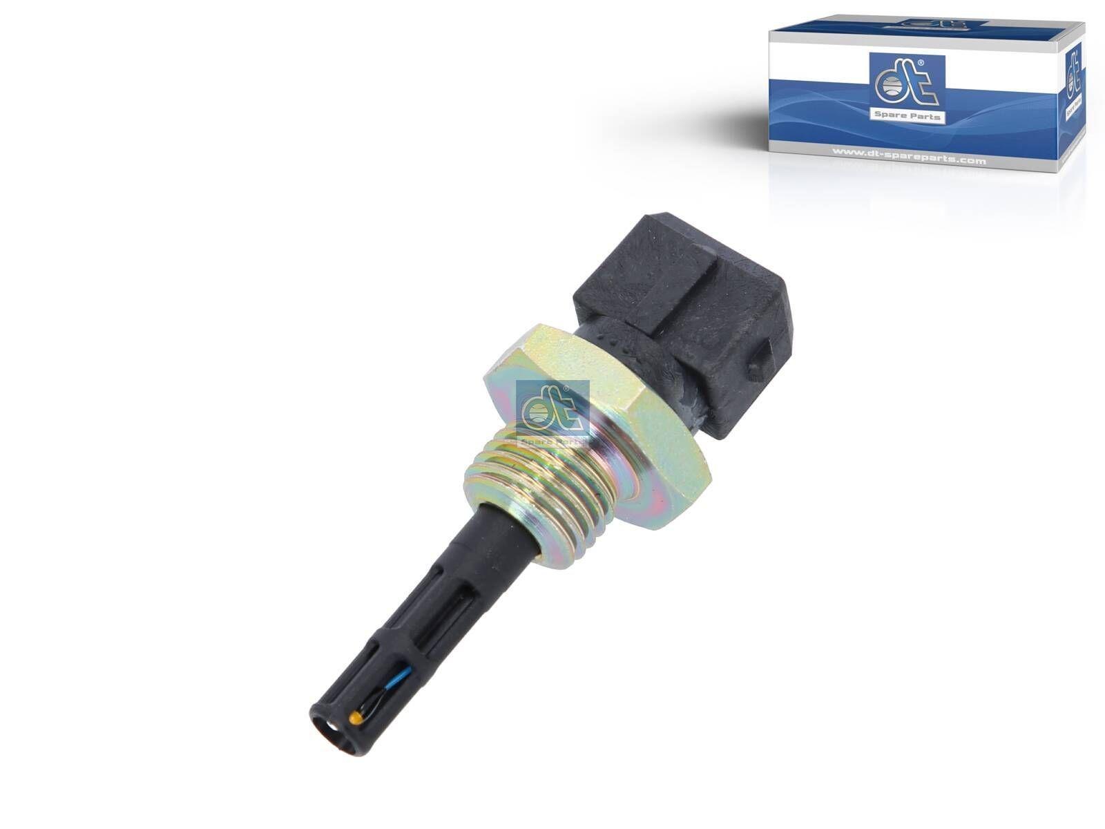 DT Spare Parts 4.62925 Ladelufttemperatursensor, M14 x 1,5, SW: 22, 2 poles passend für Mercedes-Benz