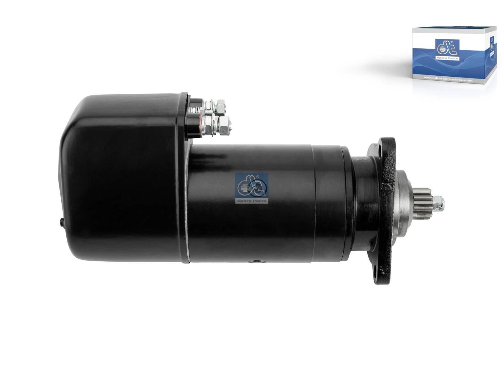 DT Spare Parts 4.63001 Anlasser, 24 V, 6,6 kW, D: 92 mm, b: 13,5 mm, L: 406,5 mm, ?: 15 °, 9 teeth passend für Multimarken