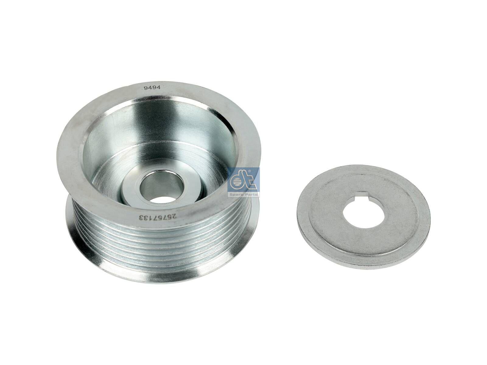 DT Spare Parts 4.63035 Riemenscheibe, d: 17 mm, DP: 72,8 mm, W: 33,5 mm, 8 grooves passend für Mercedes-Benz