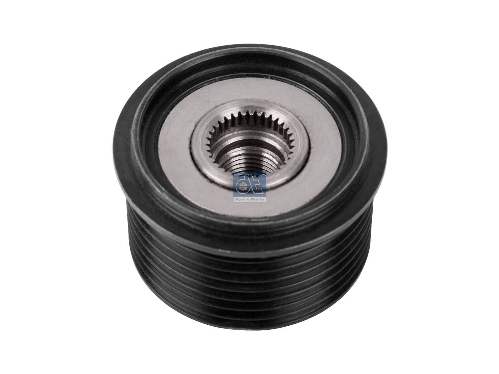 DT Spare Parts 4.63037 Riemenscheibe, M16 x 1,5, DP: 57,4 mm, W: 37,4 mm, 8 grooves passend für Mercedes-Benz