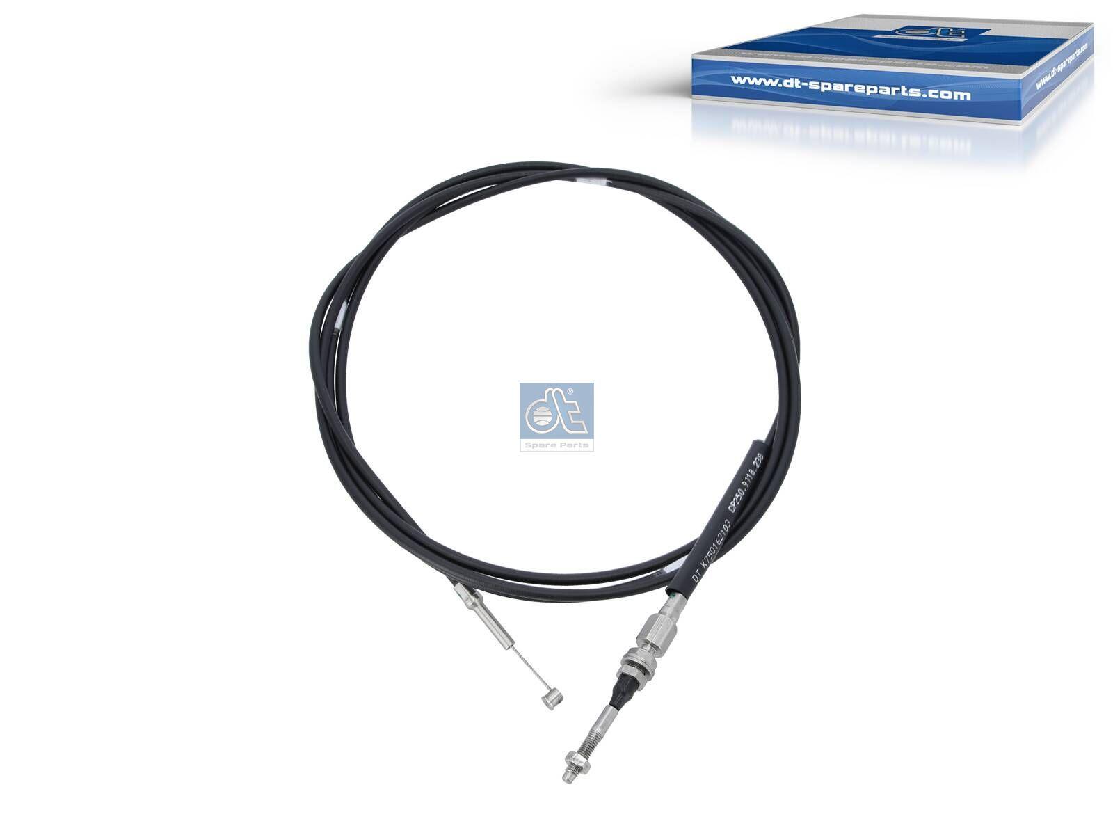 DT Spare Parts 4.63238 Seilzug, Fahrerhausverriegelung, L: 3370 mm passend für Mercedes-Benz