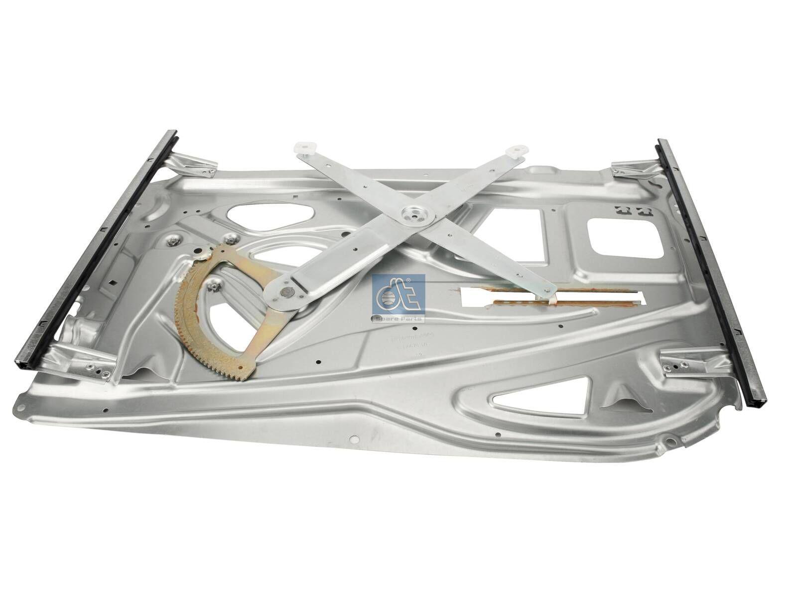 DT Spare Parts 4.63378 Fensterheber, links, mit Trägerblech passend für Mercedes-Benz