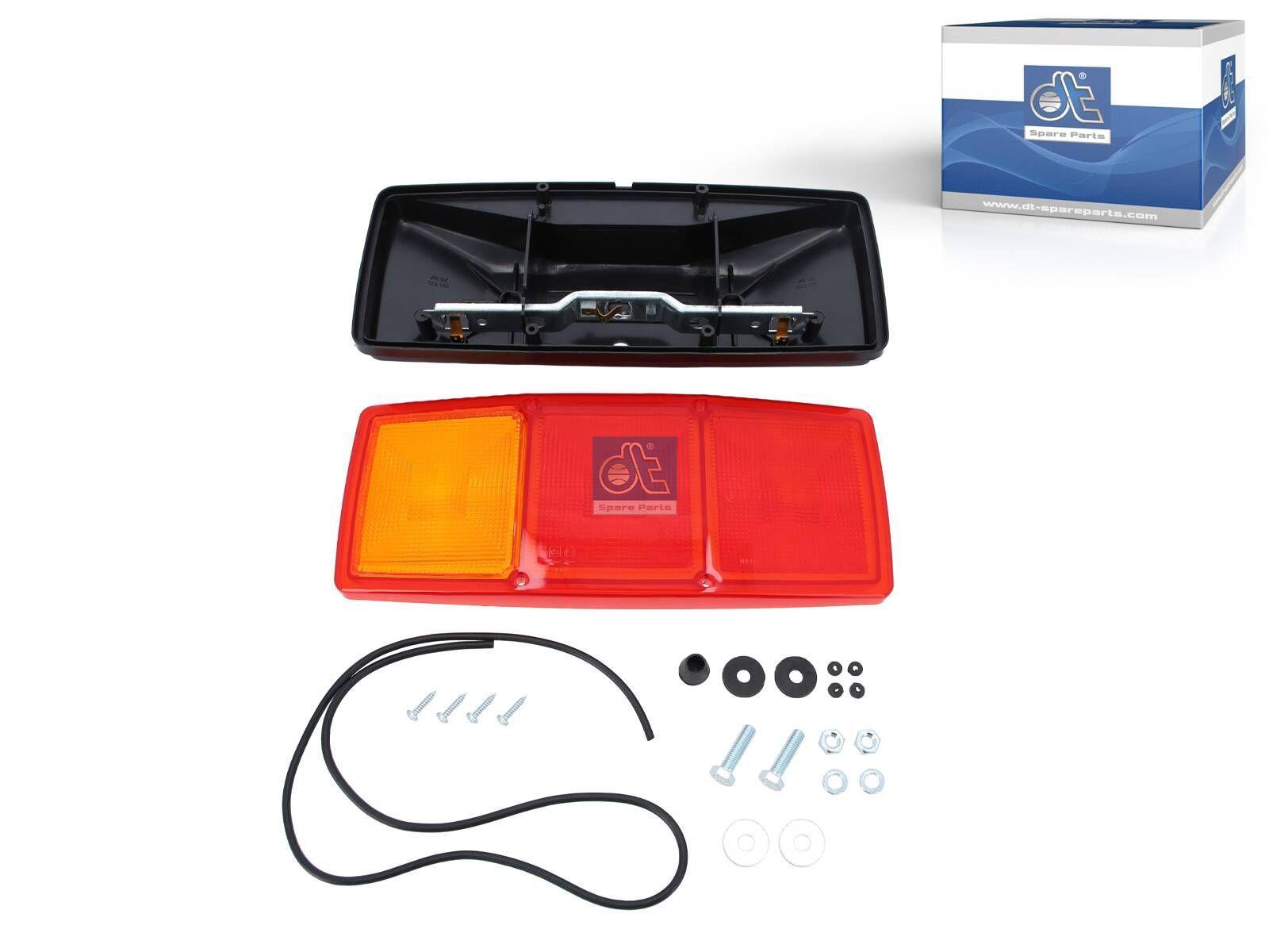 DT Spare Parts 4.63473 Rückleuchte, rechts, ohne Glühlampen, R10W, Lb: 152 mm, L: 344 mm, H: 147 mm, T: 72 mm, P21W, 12/24 V passend für Multimarken