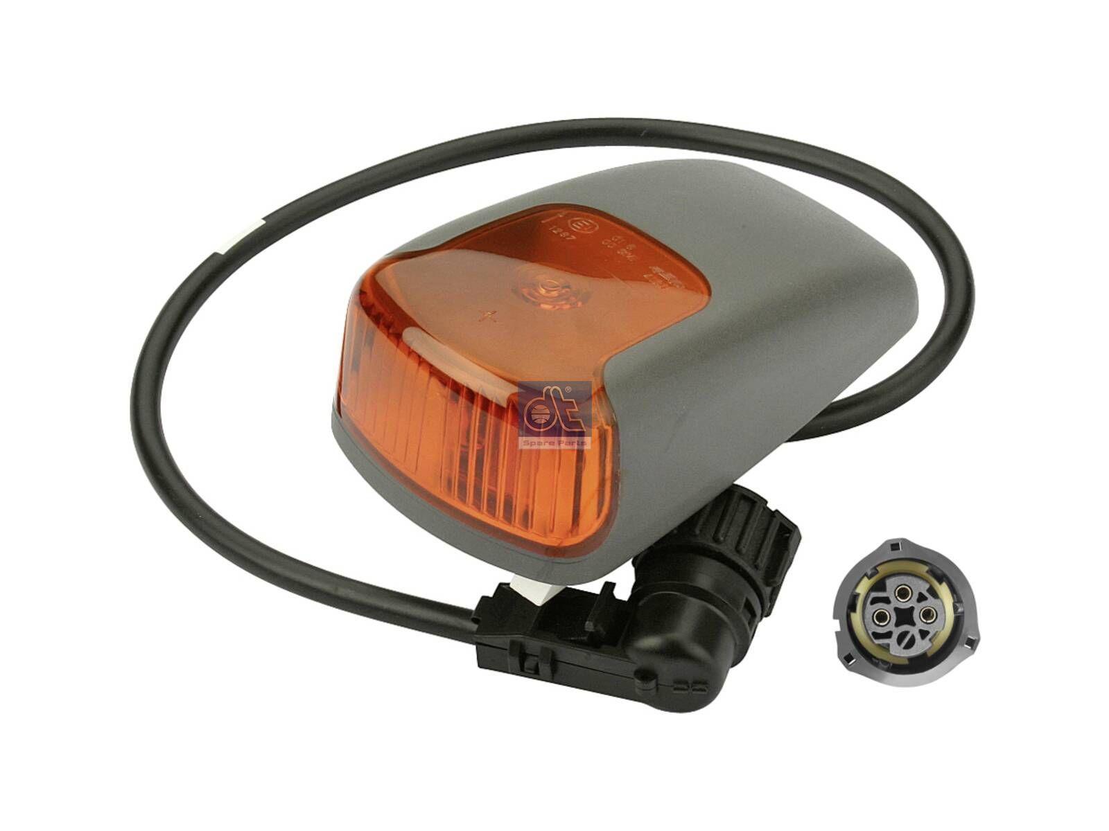 DT Spare Parts 4.63476 Blinkleuchte, seitlich, mit Glühlampe, 24 V, P21/5W passend für Mercedes-Benz