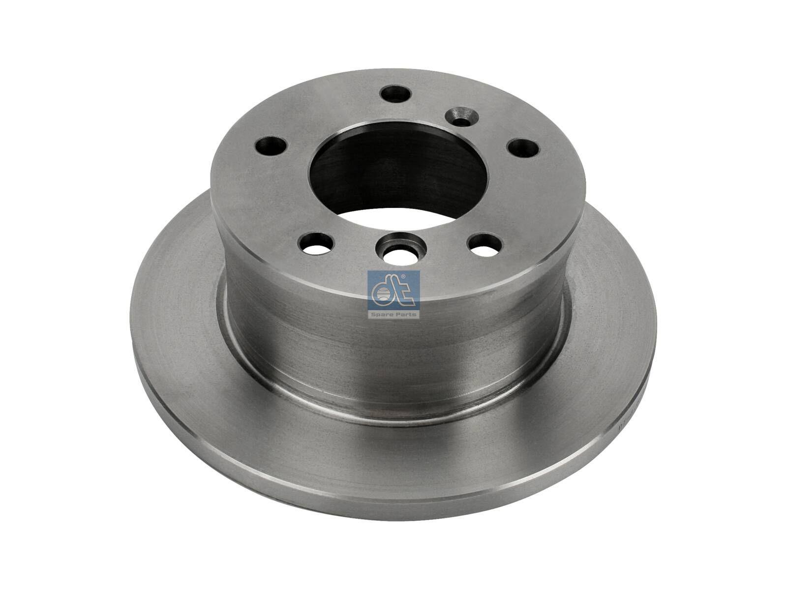 DT Spare Parts 4.63986 Bremsscheibe, D: 272 mm, 5 bores, b: 15 mm, P: 130 mm, d: 85 mm, H: 96,5 mm, S: 16 mm, s: 14 mm passend für Multimarken