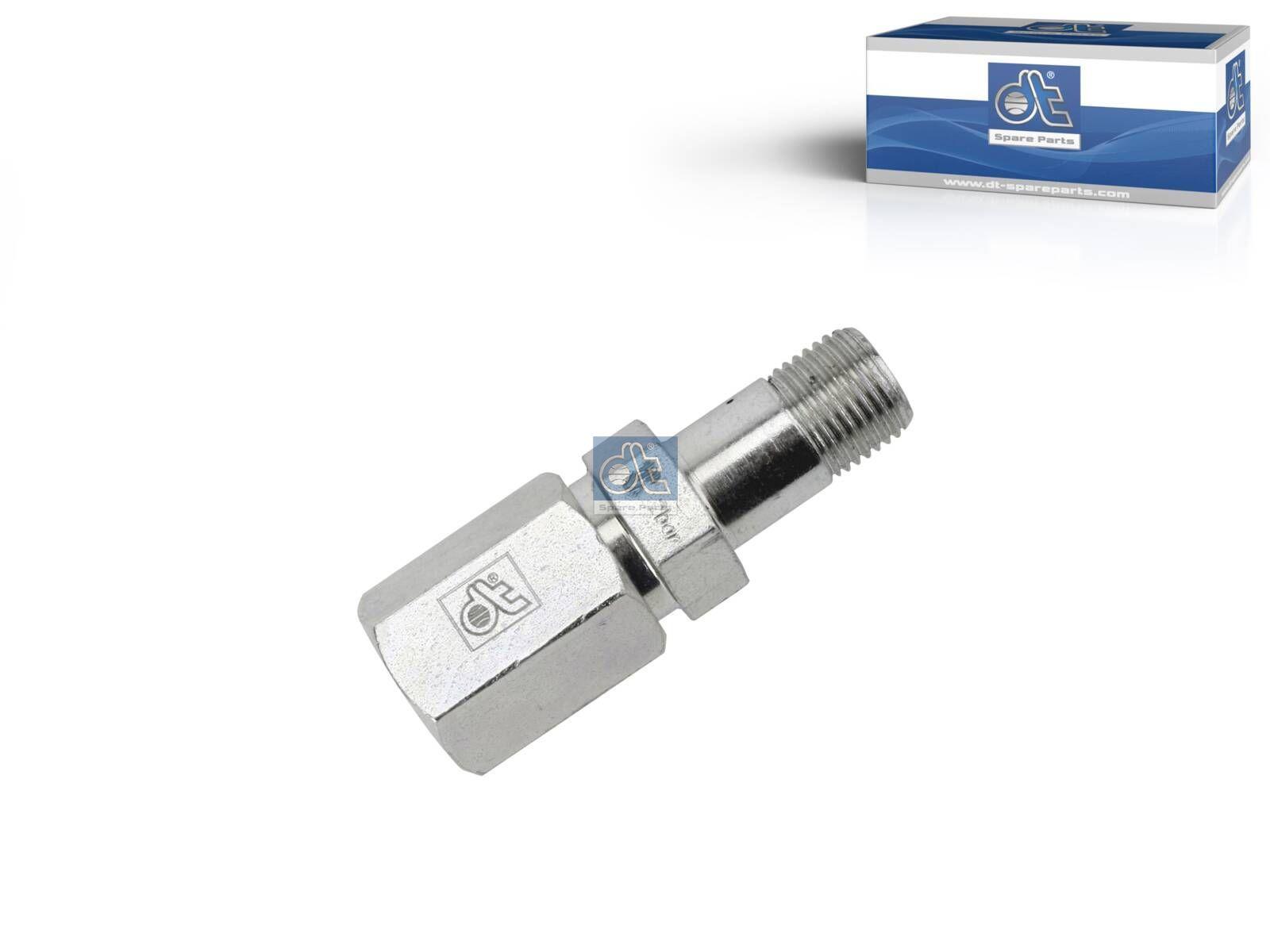 DT Spare Parts 4.64416 Überströmventil, M16 x 1,5, SW: 22 / 24 passend für Mercedes-Benz
