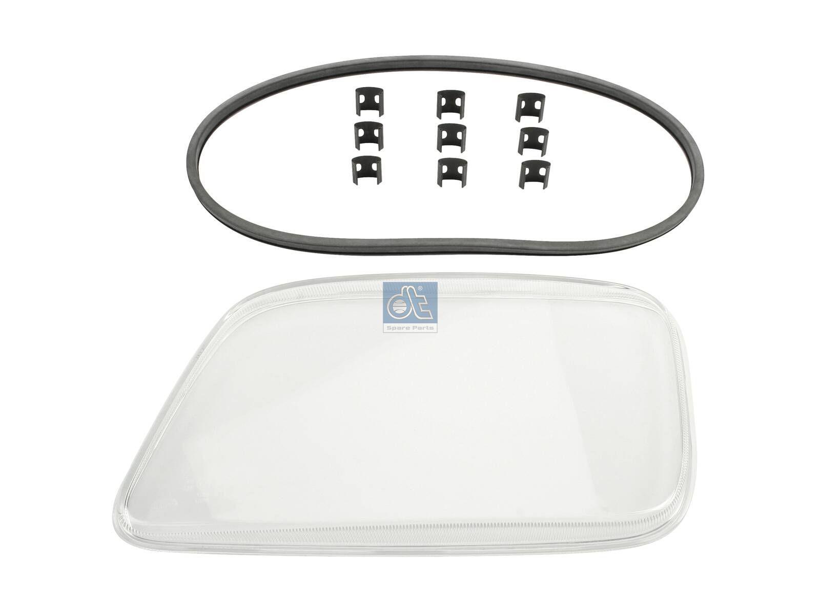 DT Spare Parts 4.64450 Hauptscheinwerferglas, links passend für Mercedes-Benz