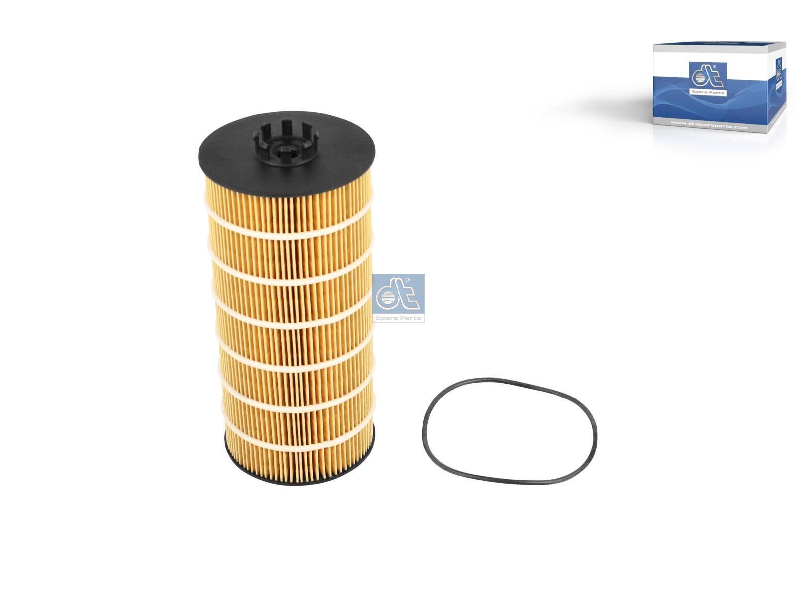 DT Spare Parts 4.64484 Ölfiltereinsatz, d: 58 mm, D: 121 mm, H: 262 mm passend für Multimarken