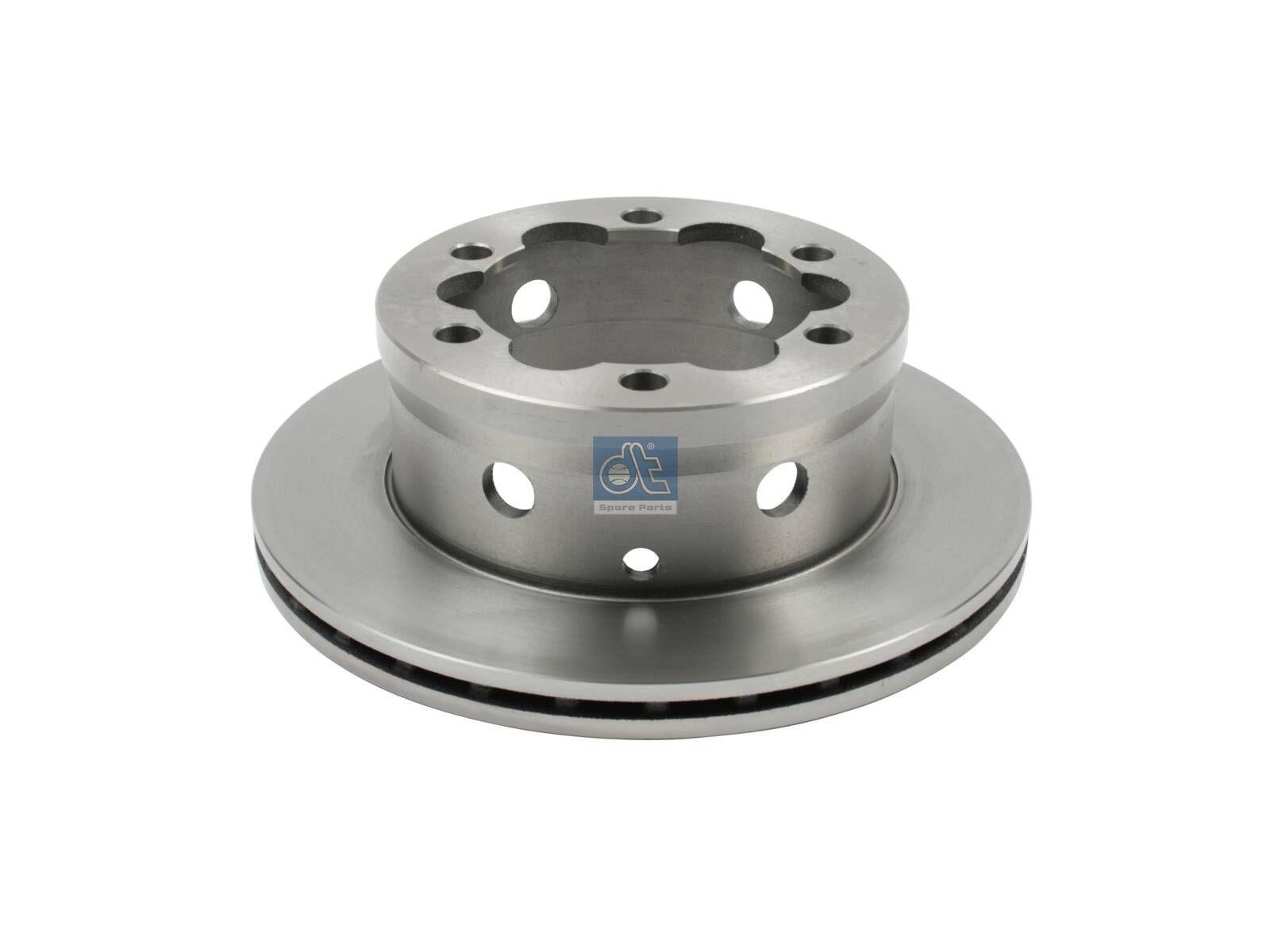 DT Spare Parts 4.64645 Bremsscheibe, D: 285 mm, 6 bores, b: 15 mm, P: 145 mm, d: 120 mm, H: 93 mm, S: 22 mm, s: 19 mm passend für Multimarken