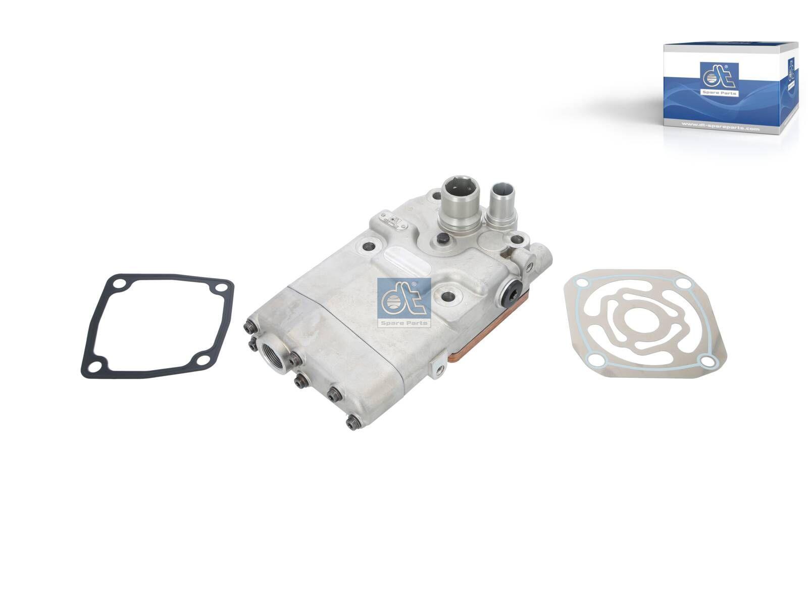 DT Spare Parts 4.64718 Zylinderkopf, Kompressor, mit Ventilplatte, L: 247 mm passend für Mercedes-Benz