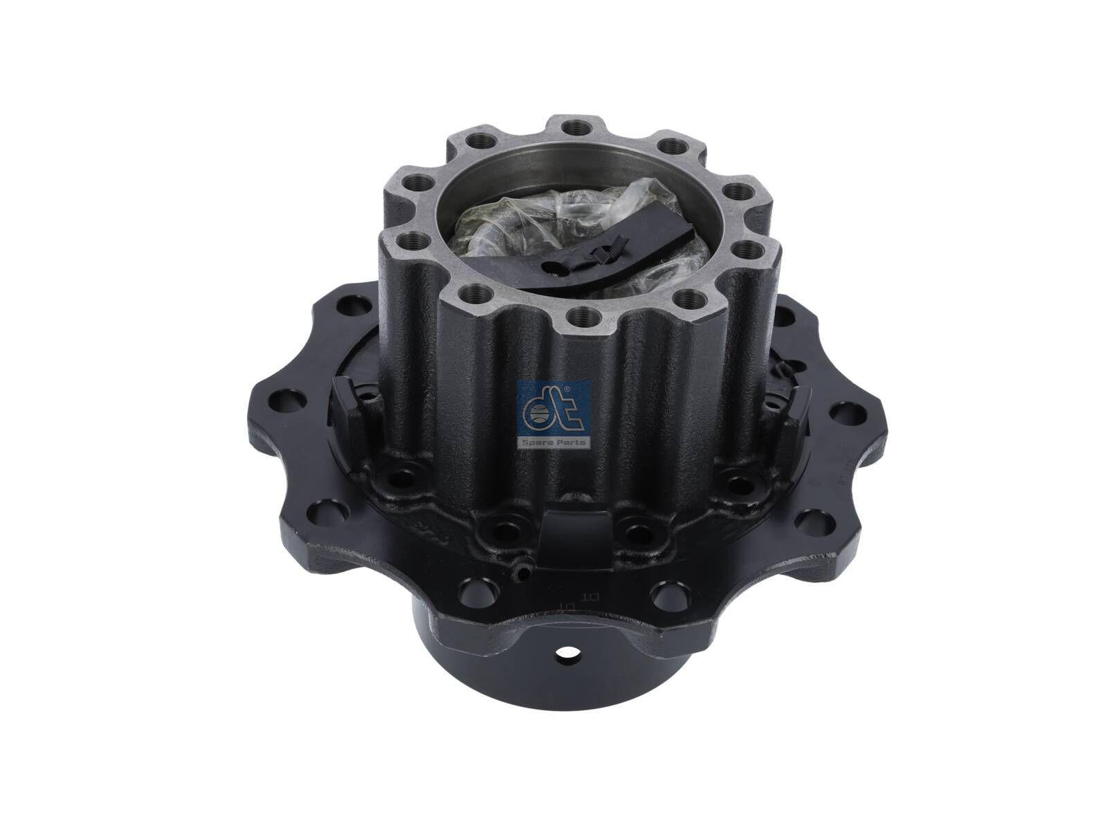 DT Spare Parts 4.64724 Radnabe, mit Lager, d1: 157 mm, d2: 170 mm, D: 377 mm, 10 bores, b: 22 mm, P: 335 mm, H: 297,5 mm passend für Mercedes-Benz