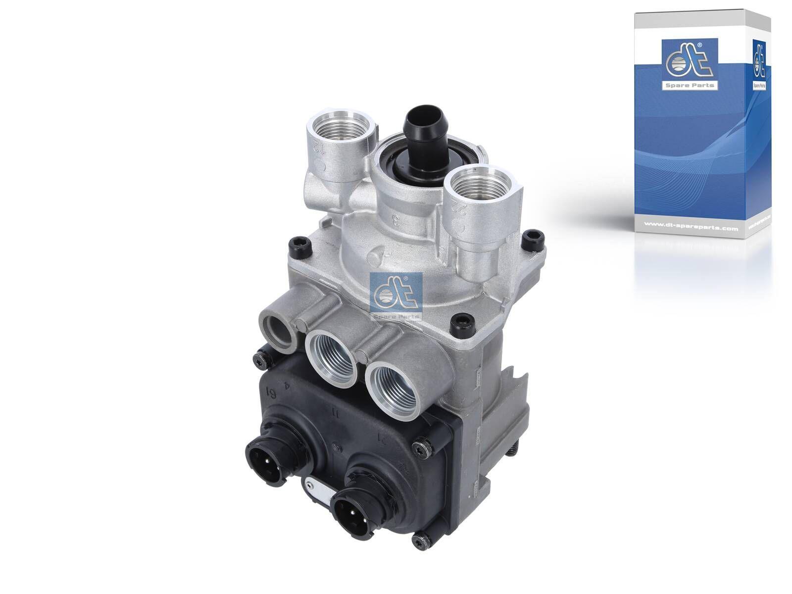 DT Spare Parts 4.65008 Fußbremsventil, EBS, wiederaufbereitet / ohne Altteilrückgabe, M22 x 1,5, max. 13 bar passend für Mercedes-Benz