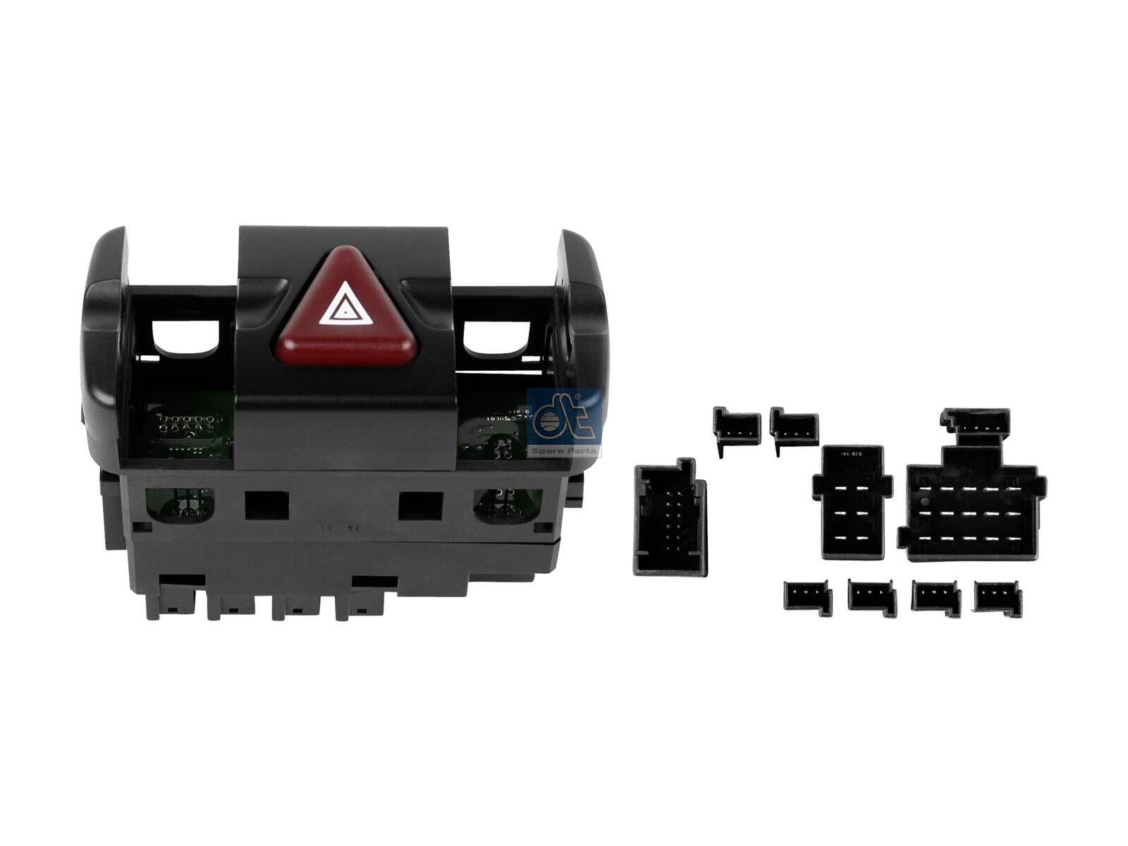 DT Spare Parts 4.65135 Warnblinkschalter passend für Mercedes-Benz