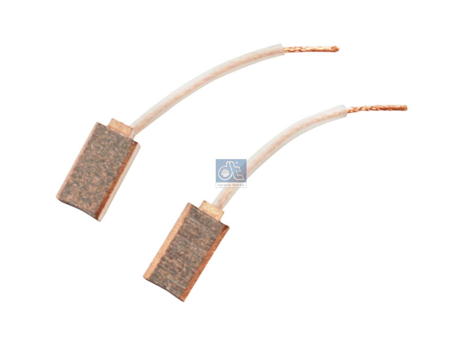 DT Spare Parts 4.65232 Kohlebürstensatz, Generator passend für Multimarken