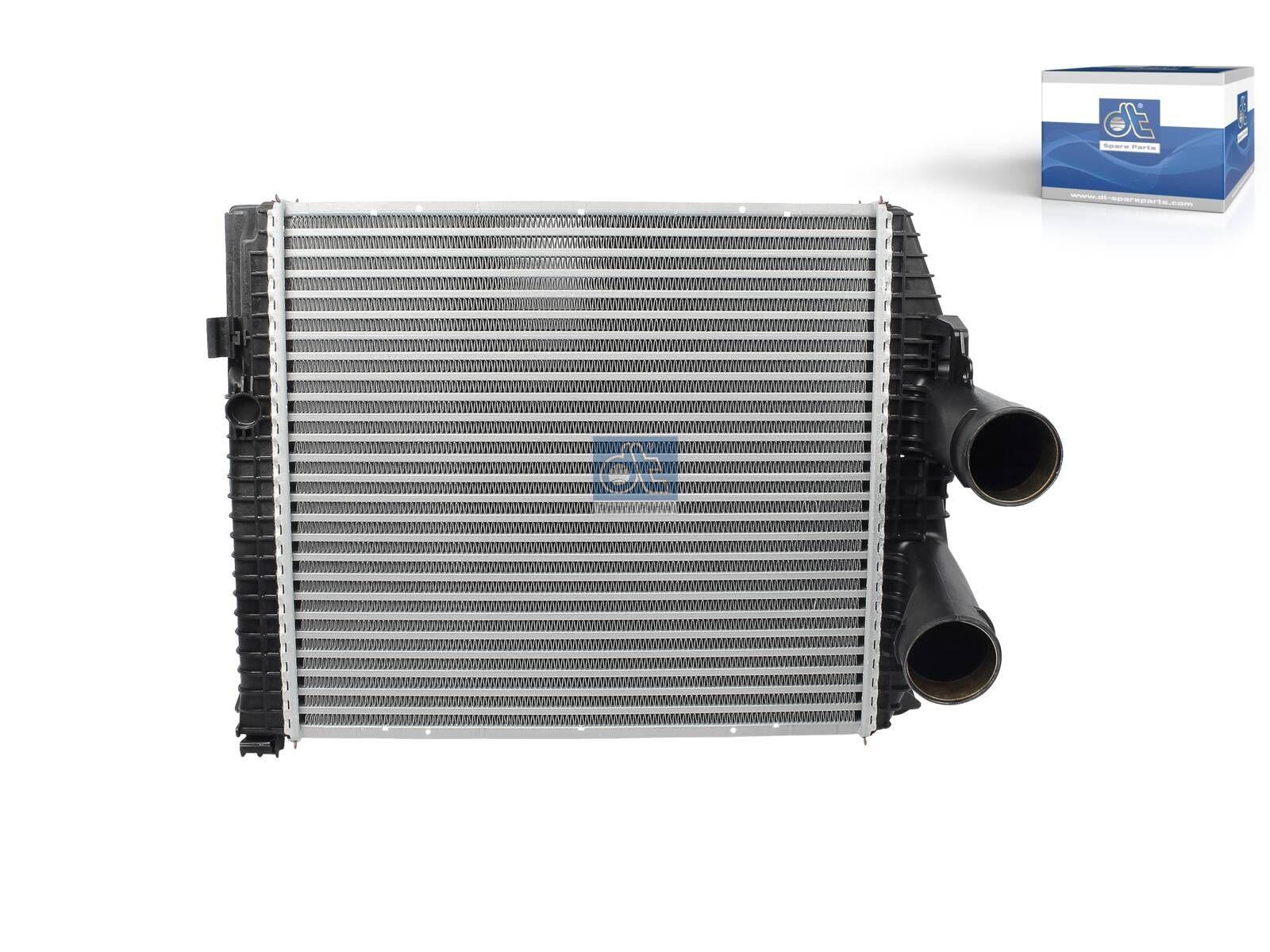 DT Spare Parts 4.65709 Ladeluftkühler, L: 572 mm, W: 512 mm, T: 64 mm passend für Mercedes-Benz
