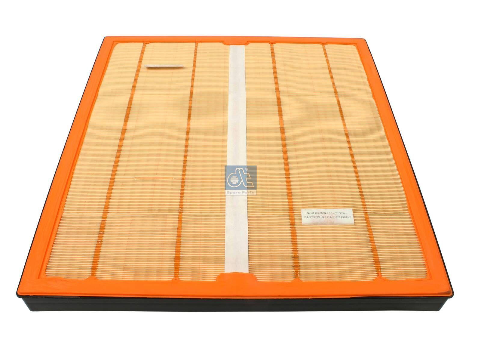 DT Spare Parts 4.65861 Luftfilter, flammhemmend, neue Ausführung, L: 632 mm, W: 572 mm, H: 78 mm passend für Mercedes-Benz