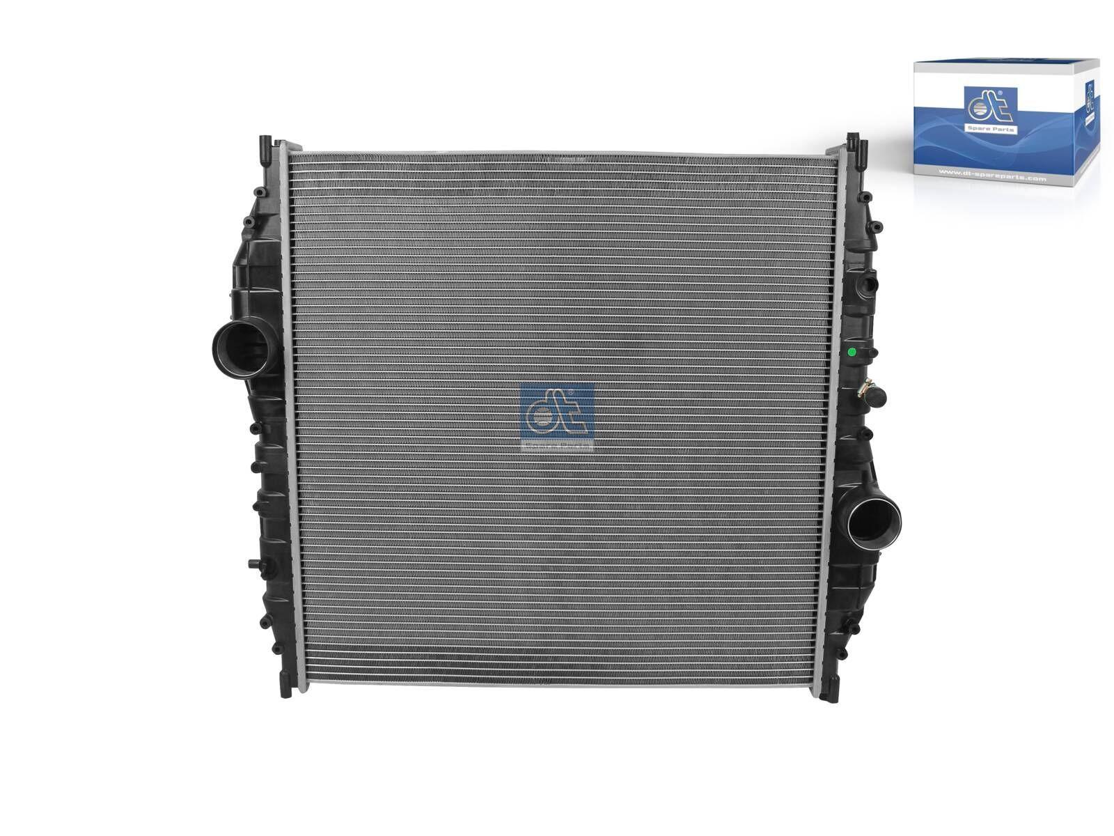 DT Spare Parts 4.66316 Kühler, L: 650 mm, W: 665 mm, T: 53 mm passend für Mercedes-Benz