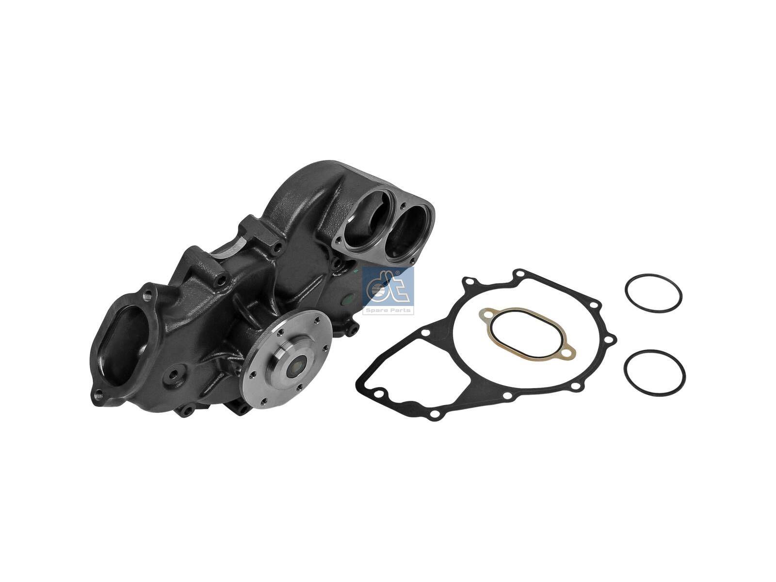 DT Spare Parts 4.66322 Wasserpumpe, mit Metalldichtung, DI: 125 mm passend für Mercedes-Benz