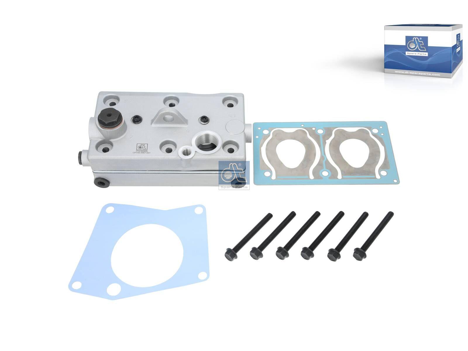 DT Spare Parts 4.66531 Zylinderkopf, Kompressor, komplett passend für Mercedes-Benz