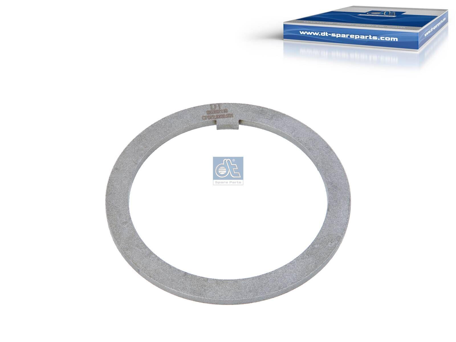 DT Spare Parts 4.67561 Abstandscheibe, d: 81 mm, D: 100 mm, S: 3,3 mm passend für Mercedes-Benz