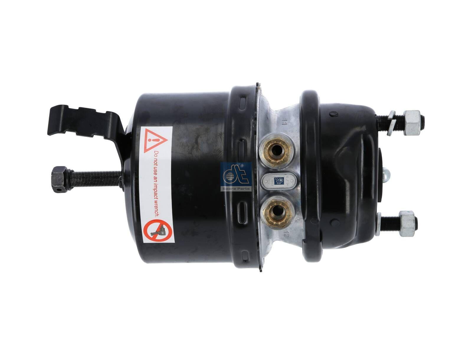 DT Spare Parts 4.67671 Federspeicherbremszylinder, rechts, M16 x 1,5, M22 x 1,5, Ls: 57 mm, Lp: 15 mm passend für Mercedes-Benz