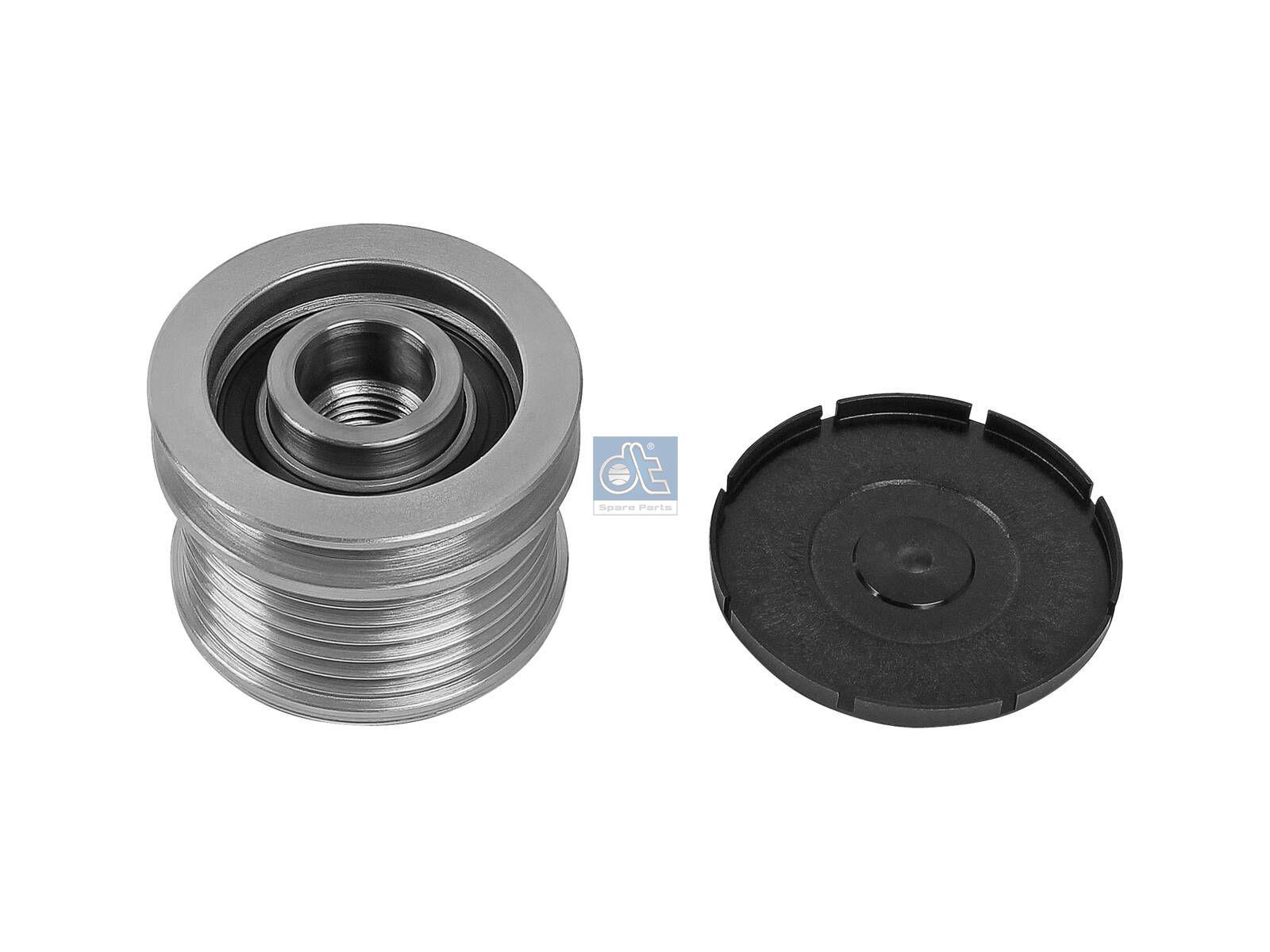 DT Spare Parts 4.67896 Riemenscheibe, Generator, M16 x 1,5, DP: 49,7 mm, W: 39 mm, 6 grooves passend für Mercedes-Benz