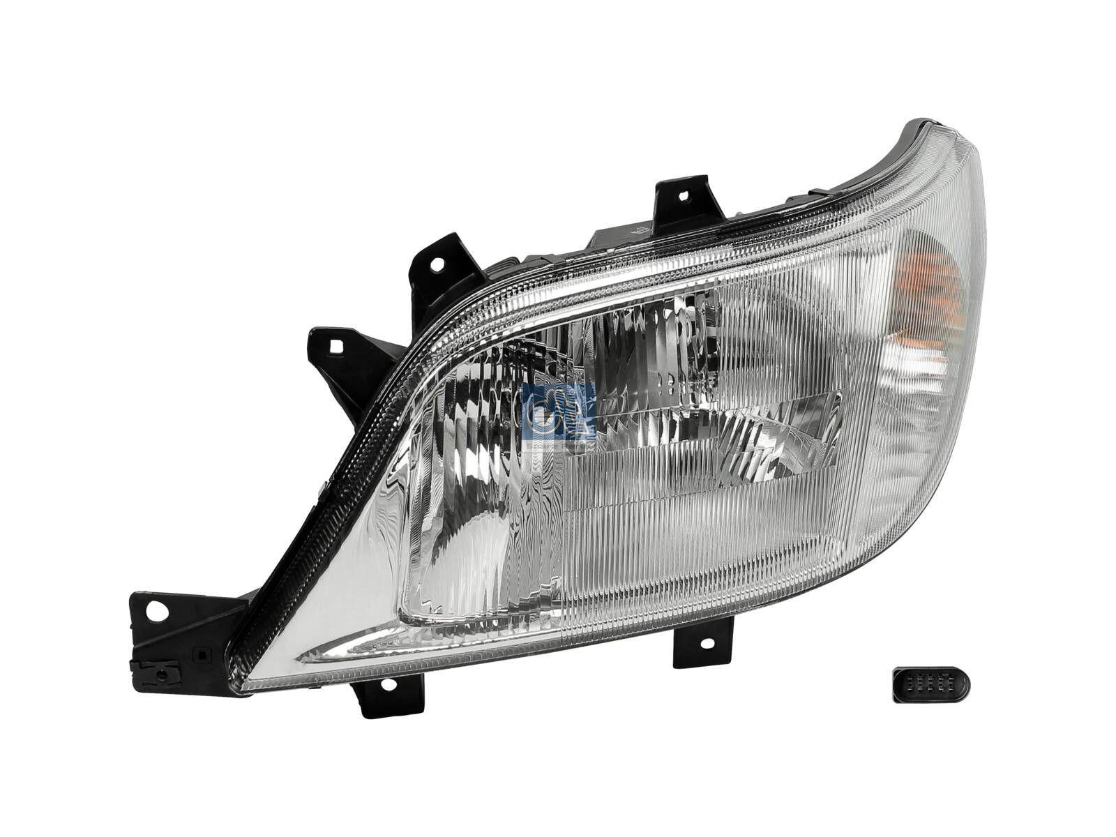 DT Spare Parts 4.67950 Hauptscheinwerfer, links, ohne Glühlampen, 12 V, H1 passend für Mercedes-Benz