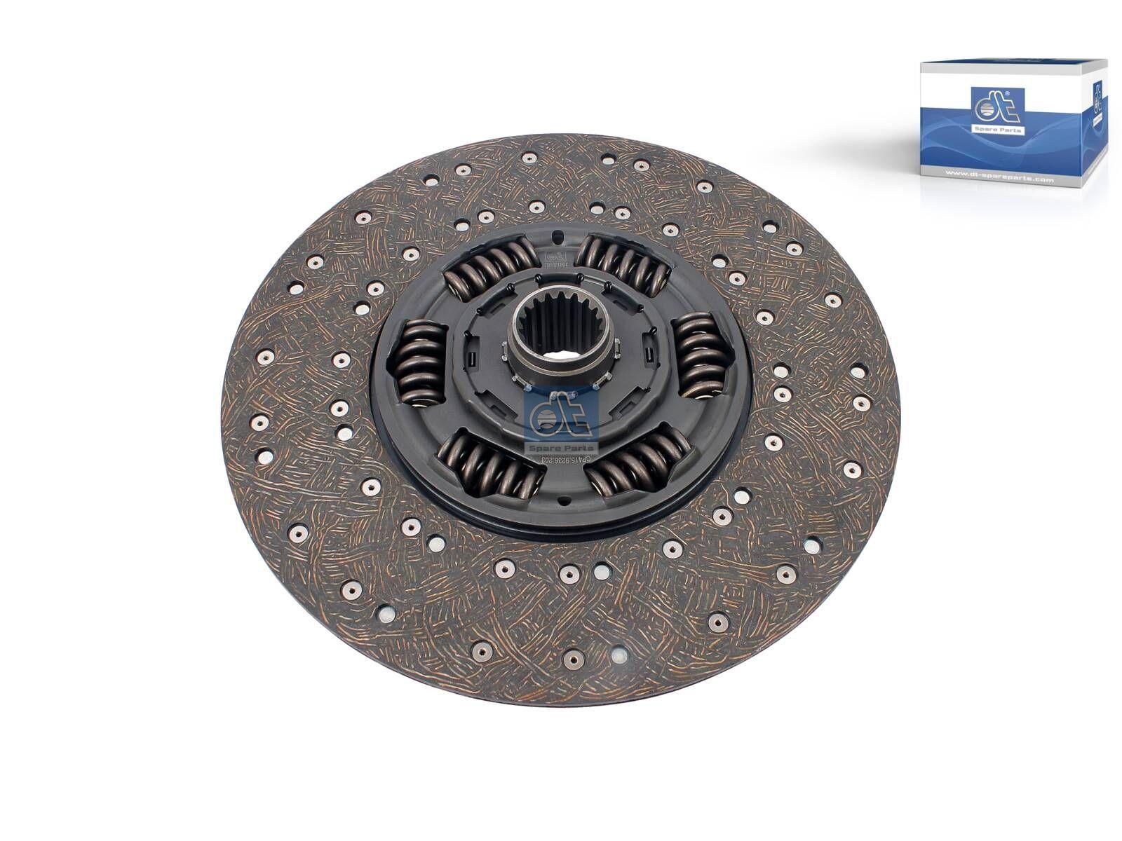 DT Spare Parts 4.68203 Mitnehmerscheibe, D: 430 mm, 18 teeth passend für Mercedes-Benz