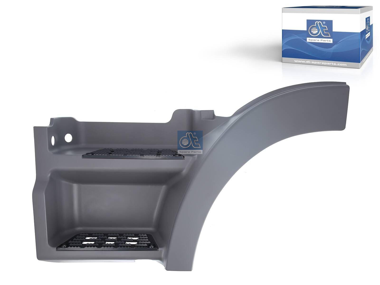 DT Spare Parts 4.68415SP Einstiegkasten, oben, links, mit Tritt, mit Abdeckung passend für Mercedes-Benz
