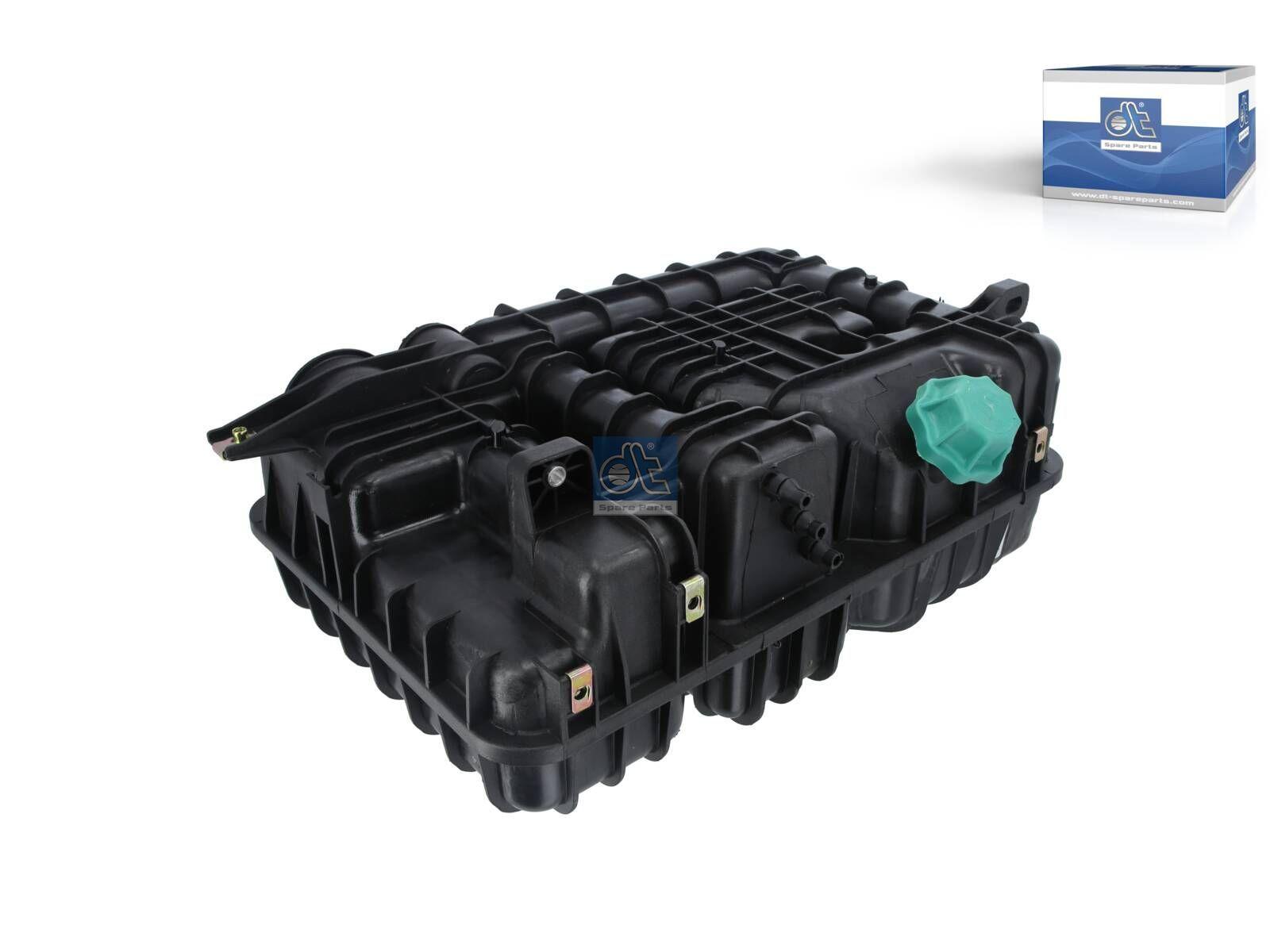 DT Spare Parts 4.68685 Ausdehnungsgefäß, mit Deckeln, mit Sensor, 14,8 l, L: 520 mm, W: 350 mm, T: 190 mm passend für Mercedes-Benz