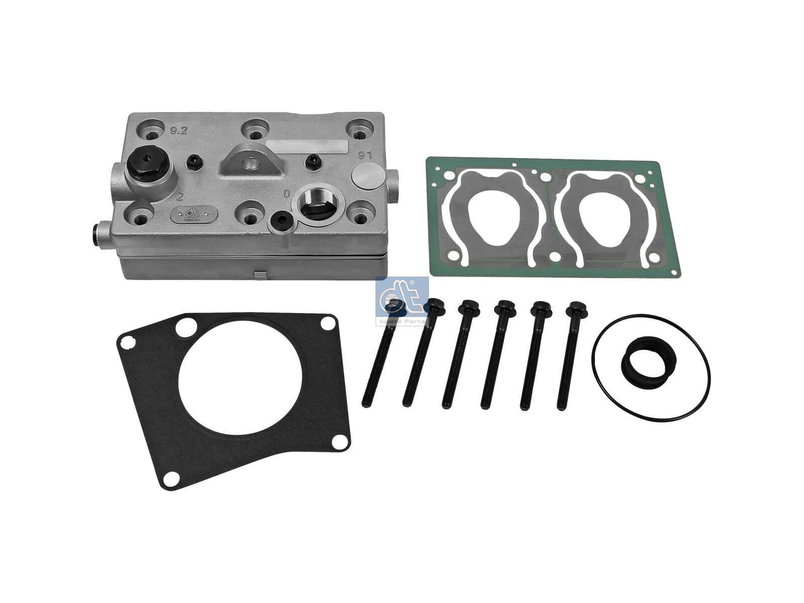 DT Spare Parts 4.68796 Zylinderkopf, Kompressor, komplett passend für Mercedes-Benz