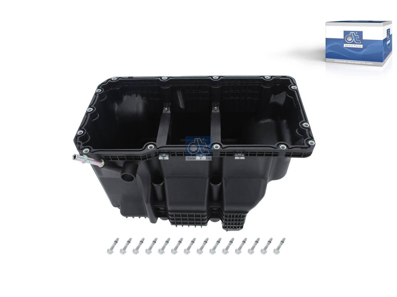 DT Spare Parts 4.68954 Ölwanne, ohne Sensor, ohne Dichtung passend für Mercedes-Benz