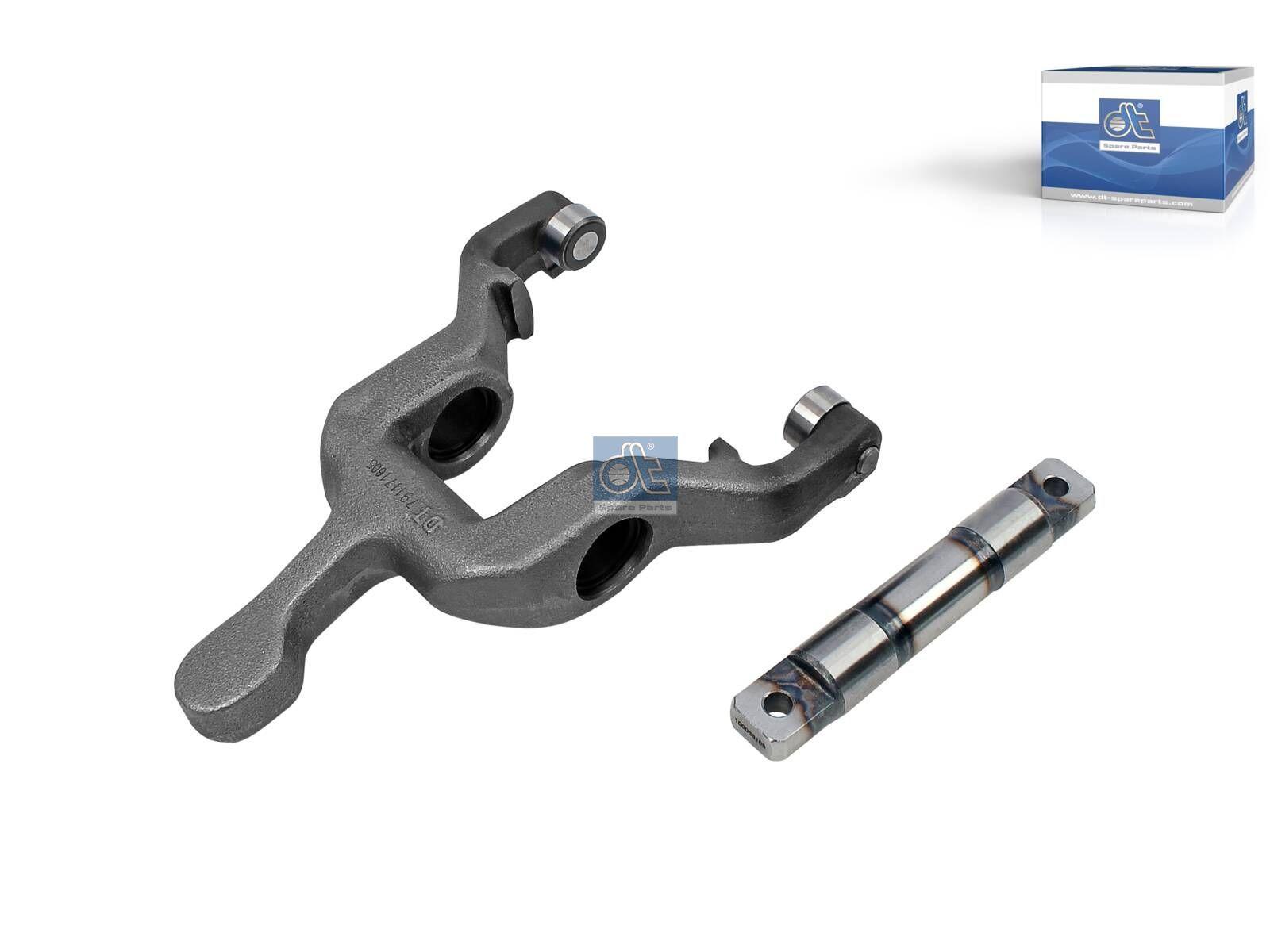 DT Spare Parts 4.69236 Ausrückgabel, mit Ausrückwelle, W: 130 mm passend für Mercedes-Benz