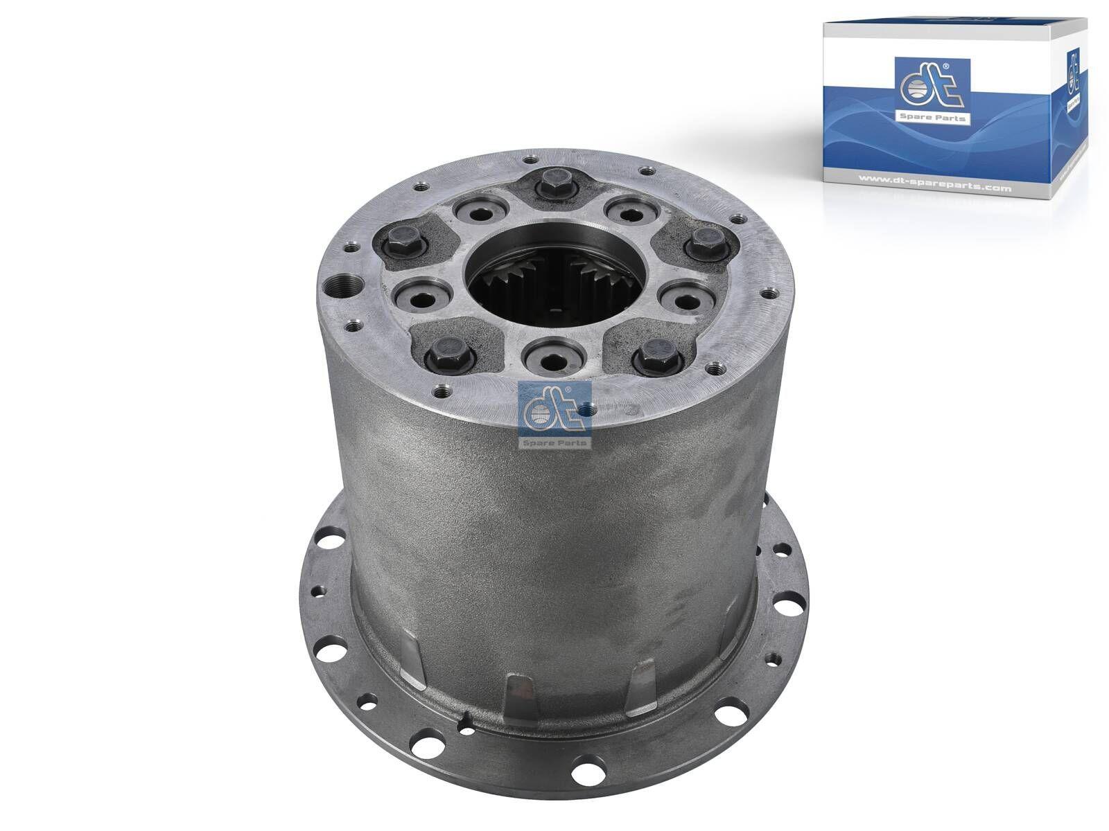 DT Spare Parts 4.69342 Glockennabe, komplett, mit Planetenradträger, mit Schrauben passend für Mercedes-Benz