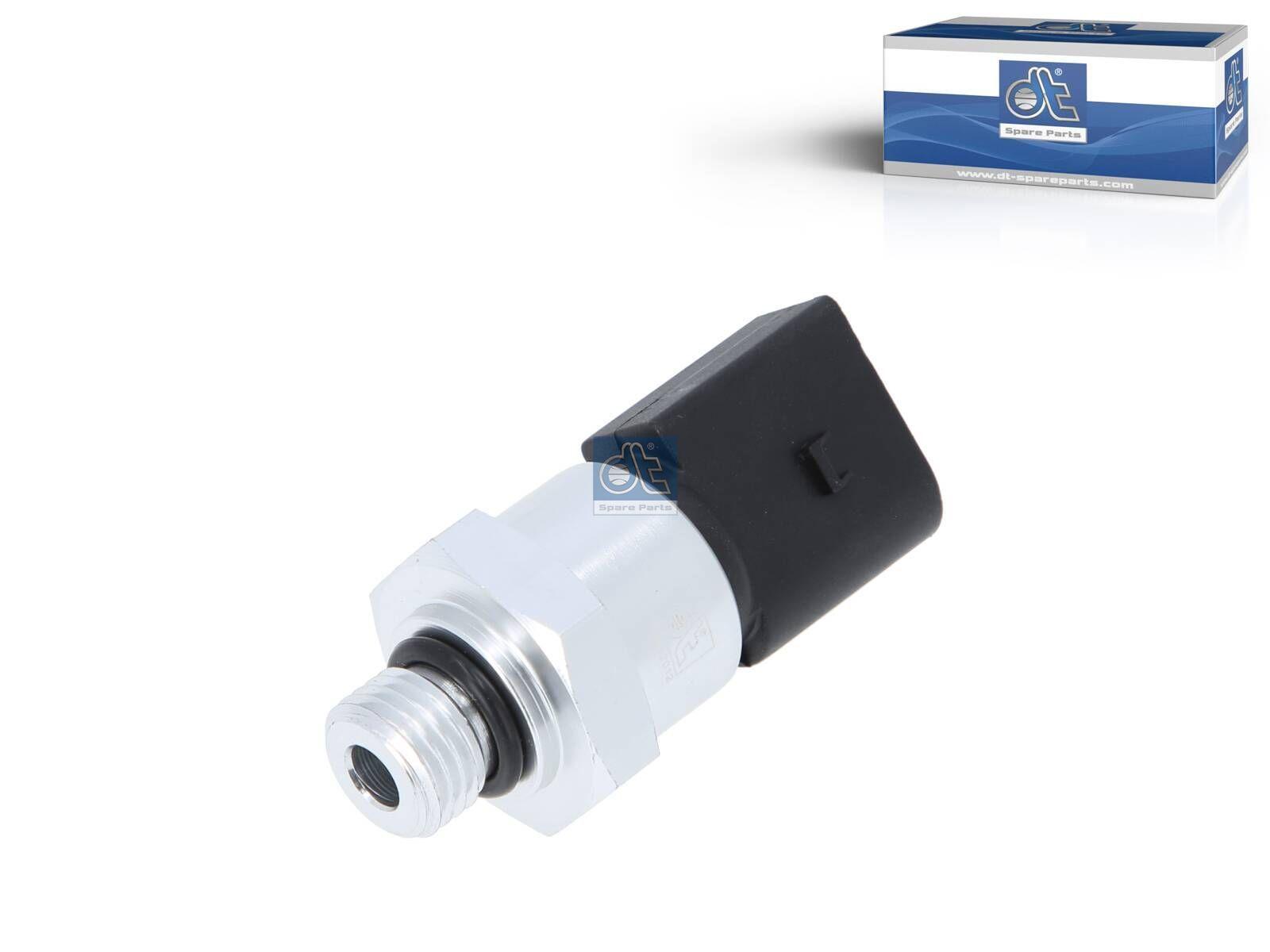 DT Spare Parts 4.69838 Drucksensor, 24 V, M14 x 1,5, SW: 27, L: 61 mm, 3 poles passend für Mercedes-Benz