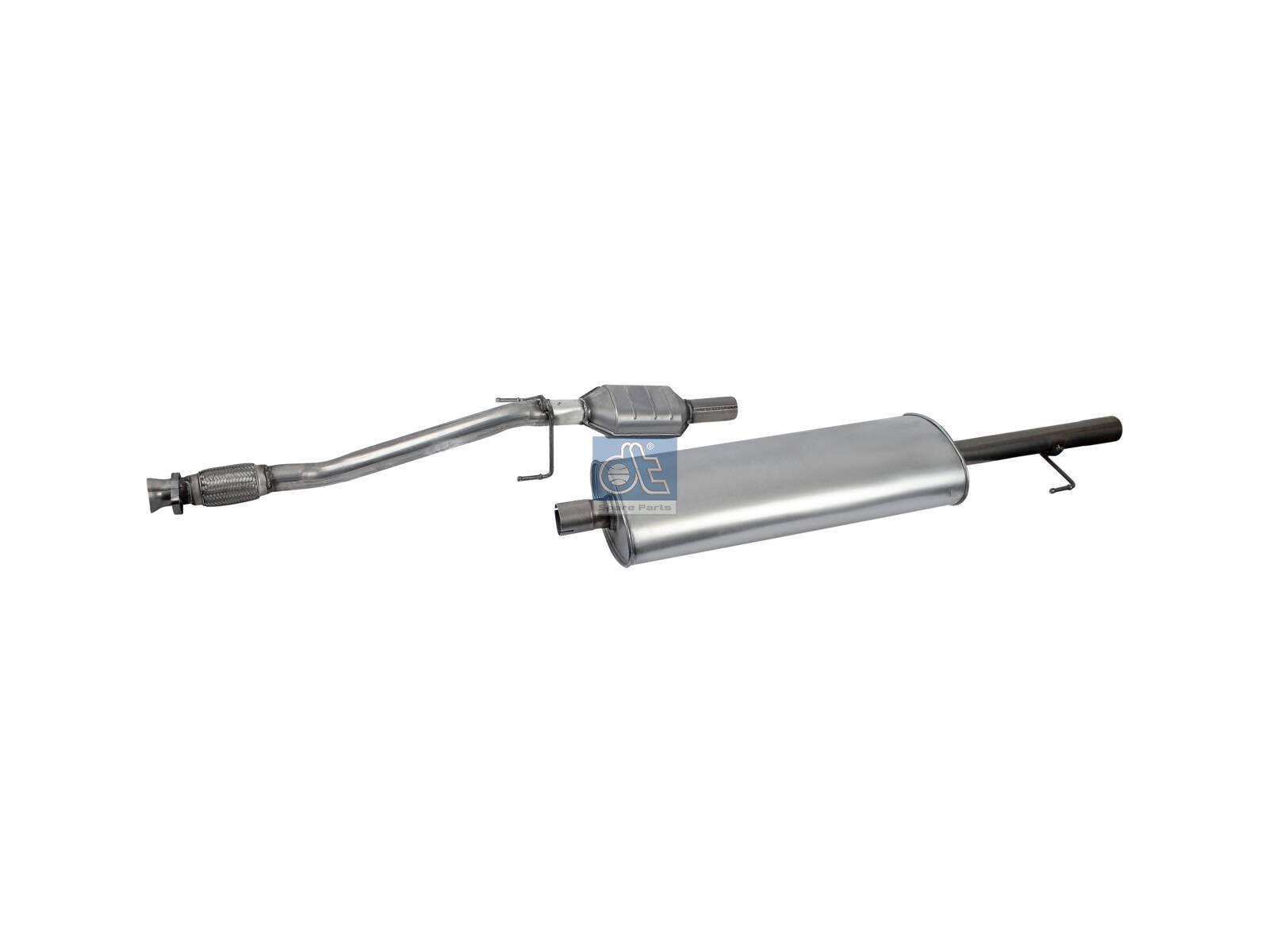 DT Spare Parts 4.69966 Katalysator, mit Schalldämpfer passend für Mercedes-Benz