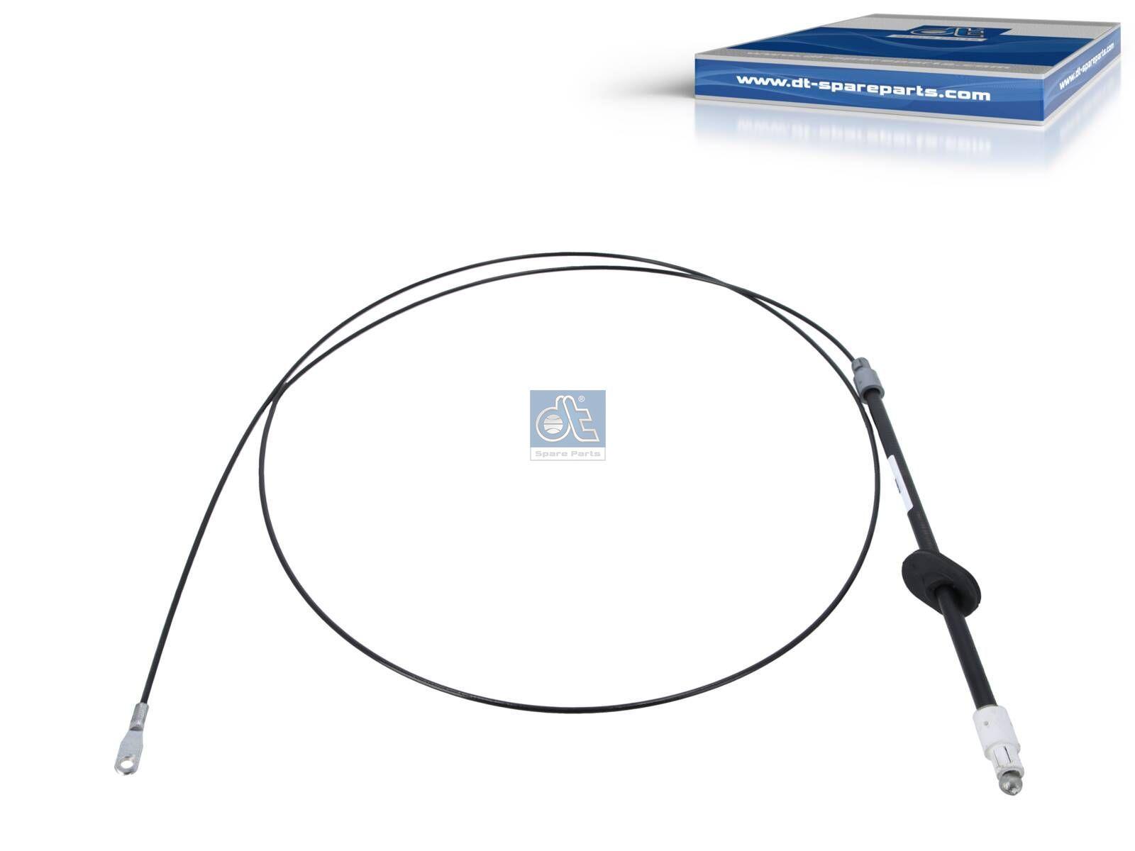 DT Spare Parts 4.69986 Seilzug, Feststellbremse, L: 2462 mm passend für Mercedes-Benz