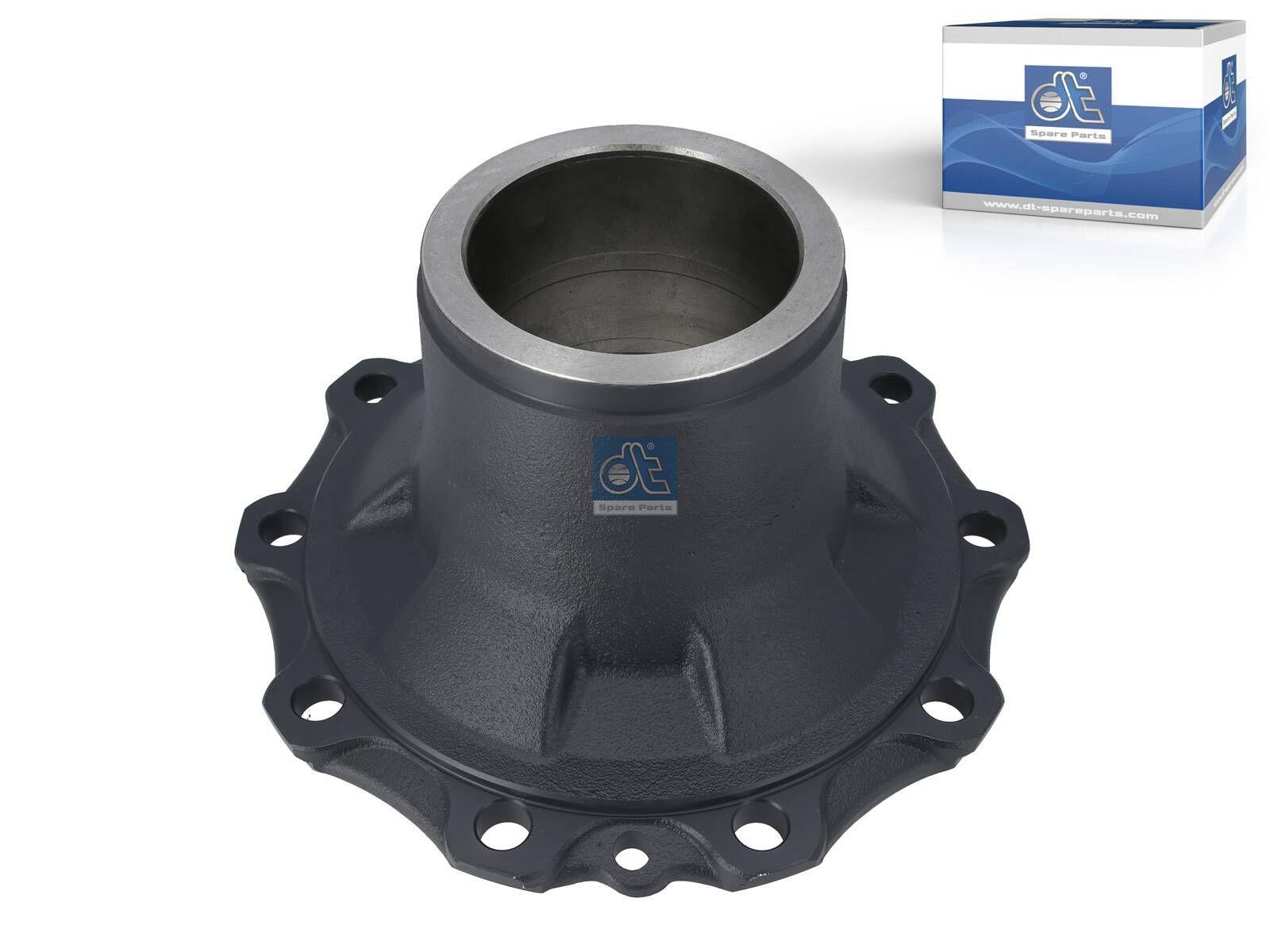 DT Spare Parts 4.70251 Radnabe, ohne Lager, d1: 140 mm, d2: 140 mm, D: 377,5 mm, 10 bores, b: 22 mm, H: 171,5 mm passend für Mercedes-Benz