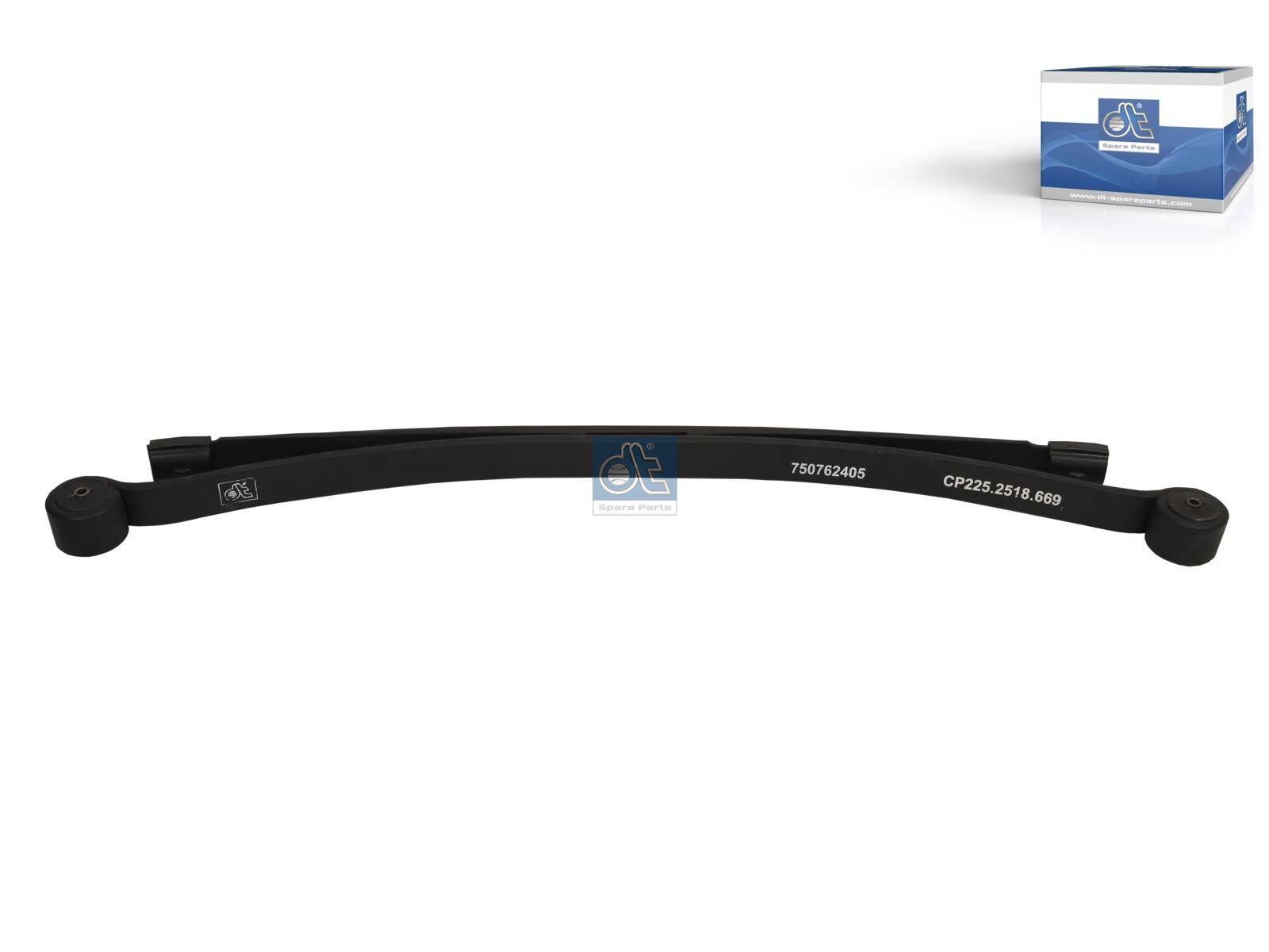 DT Spare Parts 4.71669 Blattfeder, Hinterachse passend für Mercedes-Benz
