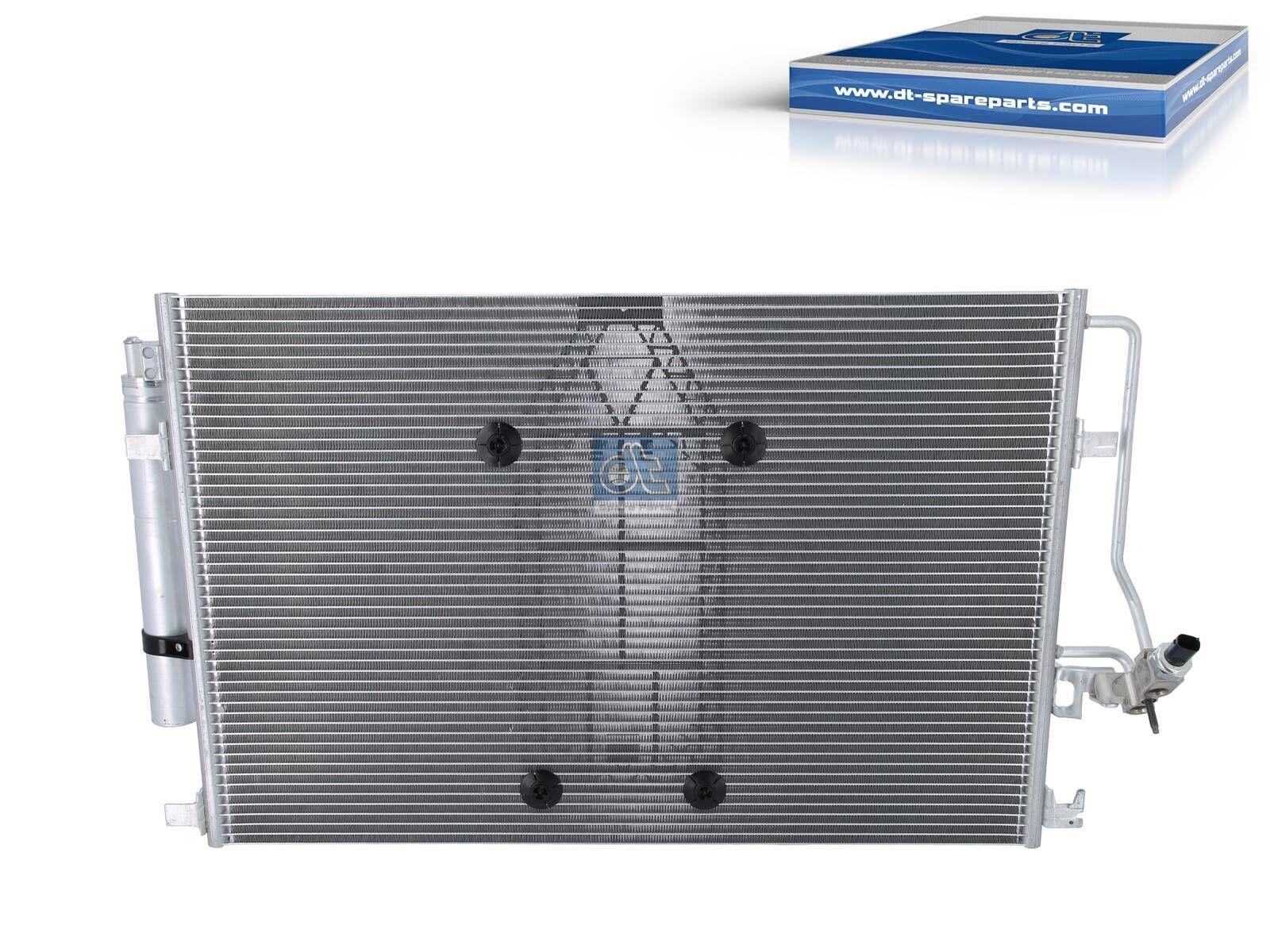 DT Spare Parts 4.72500 Kondensator, L: 680 mm, W: 460 mm, T: 16 mm passend für Mercedes-Benz