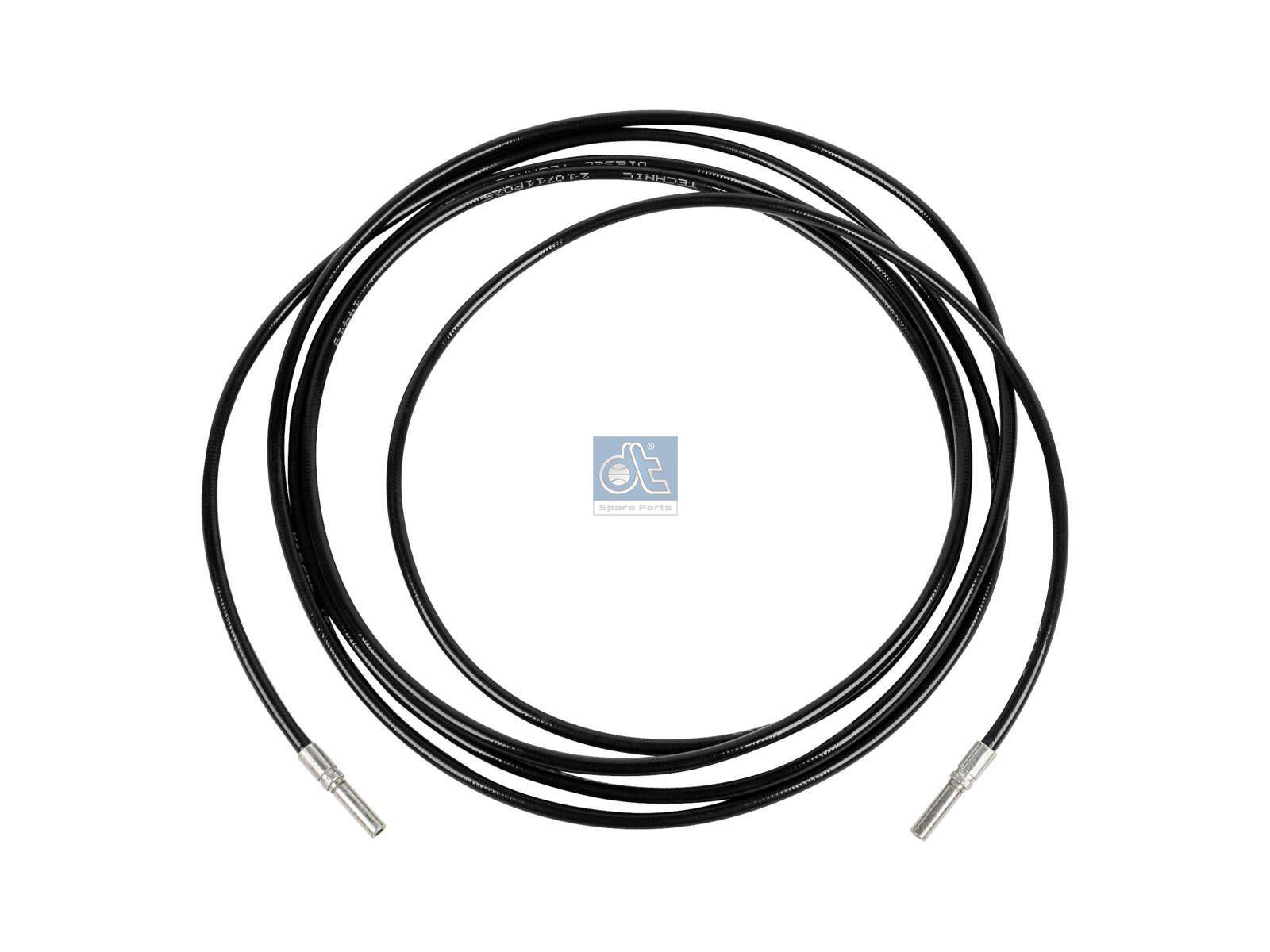 DT Spare Parts 4.80170 Schlauchleitung, Fahrerhauskippung, D: 6 mm, D: 6 mm, L: 3520 mm, L1: 740 mm, 210 bar passend für Mercedes-Benz