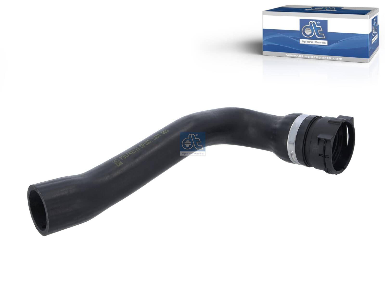 DT Spare Parts 4.80820 Schlauch, d: 50 mm, L: 345 mm, S: 6 mm passend für Mercedes-Benz